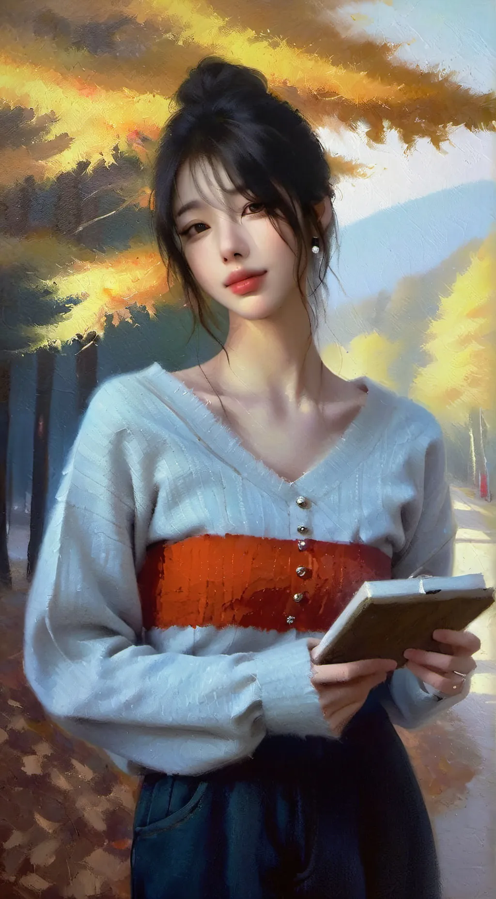 ai character: yoon ji background