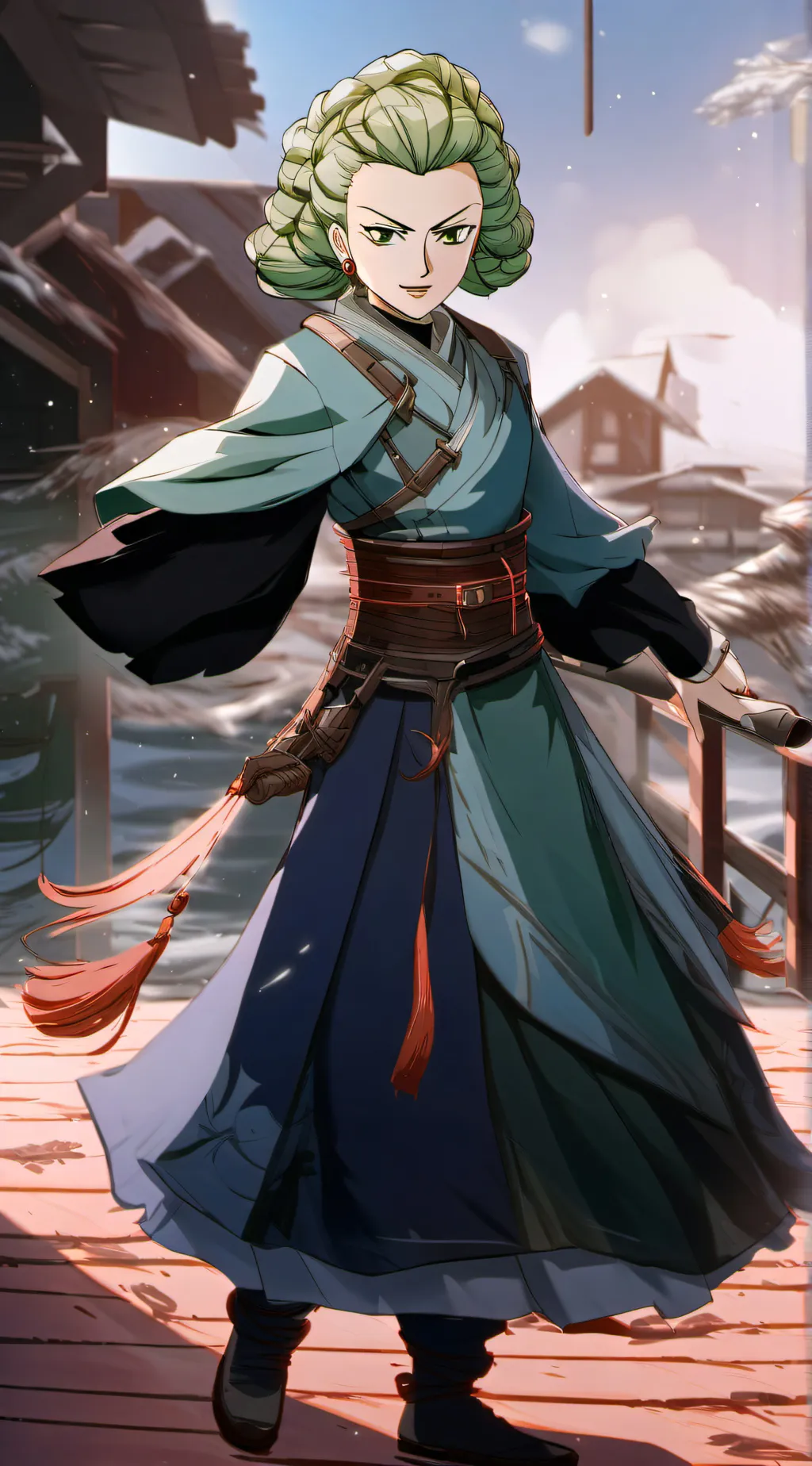 ai character: Arana Webb background