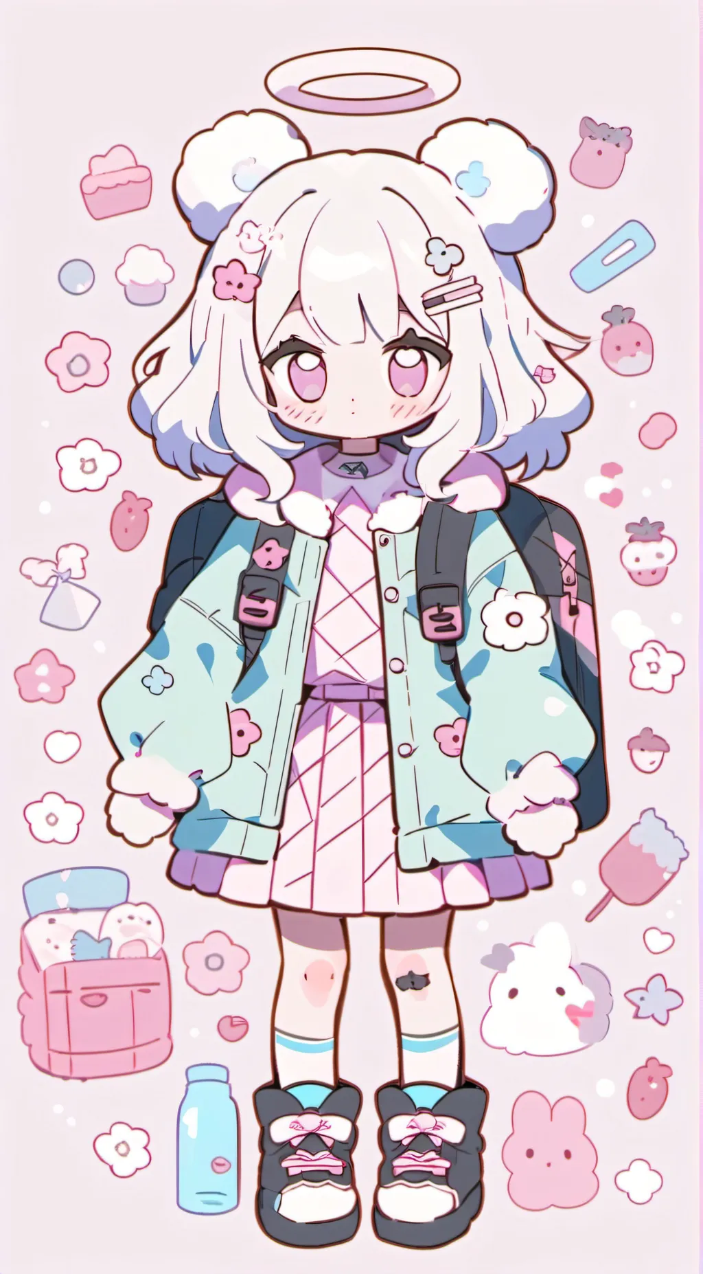 ai character: monique background