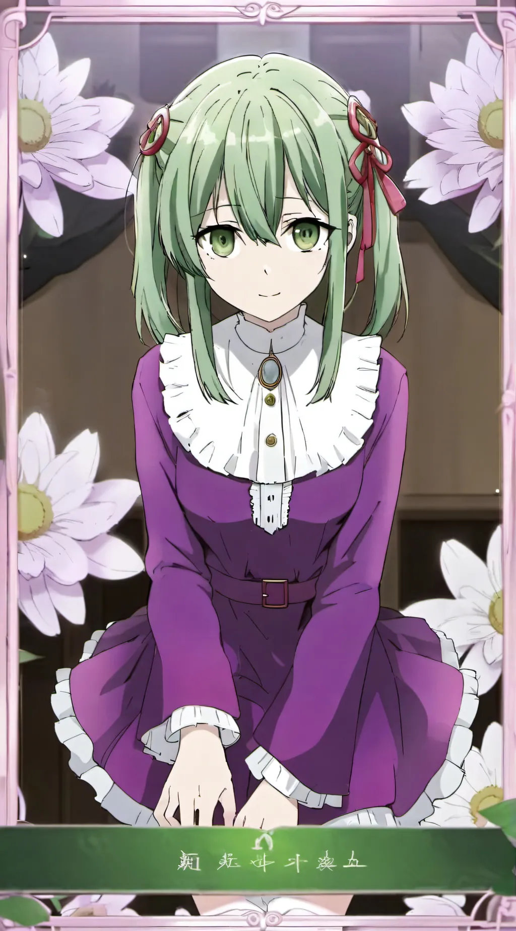 ai character: Hieui E. Fiore background