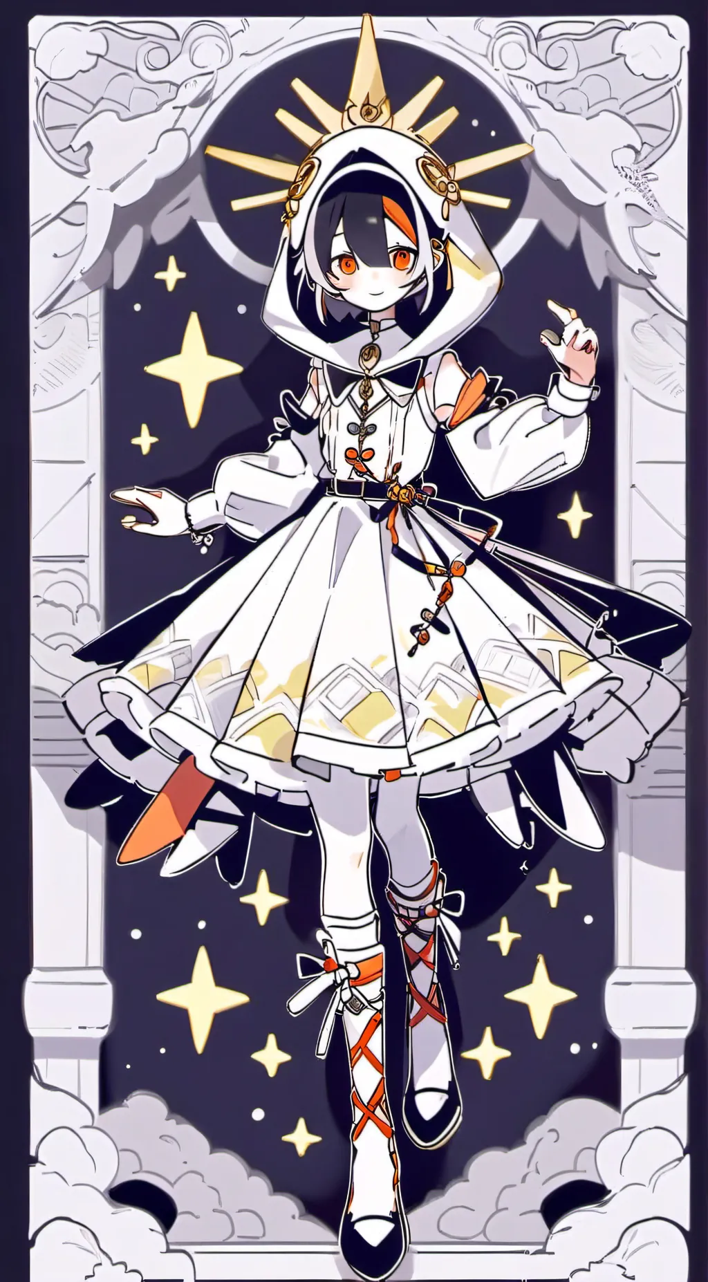 ai character: tal background