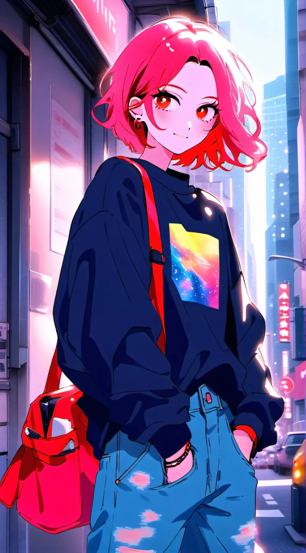 ai character: Aria background