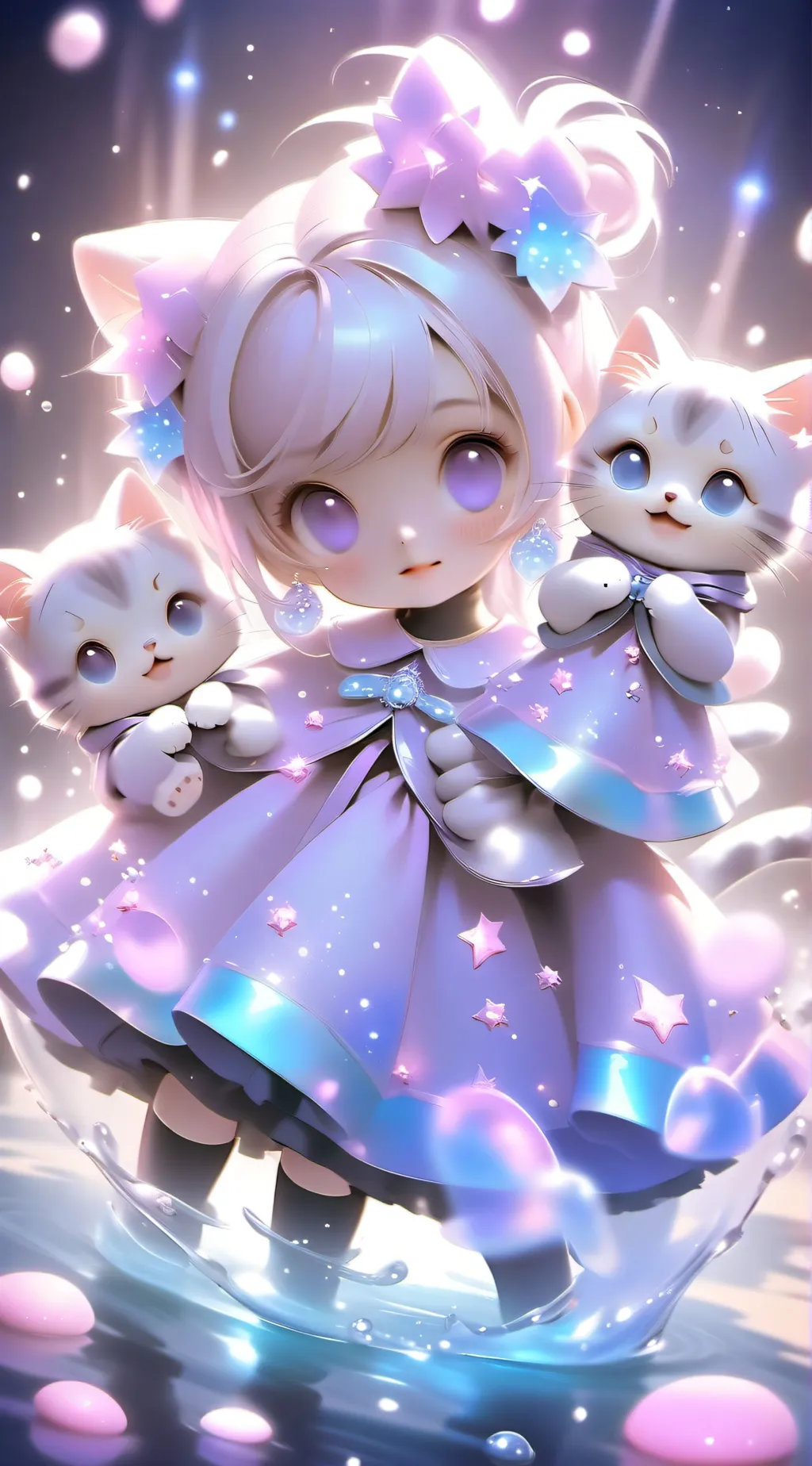 ai character: Sapphire background
