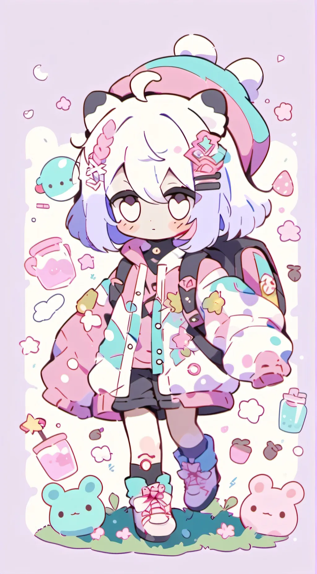 ai character: V background
