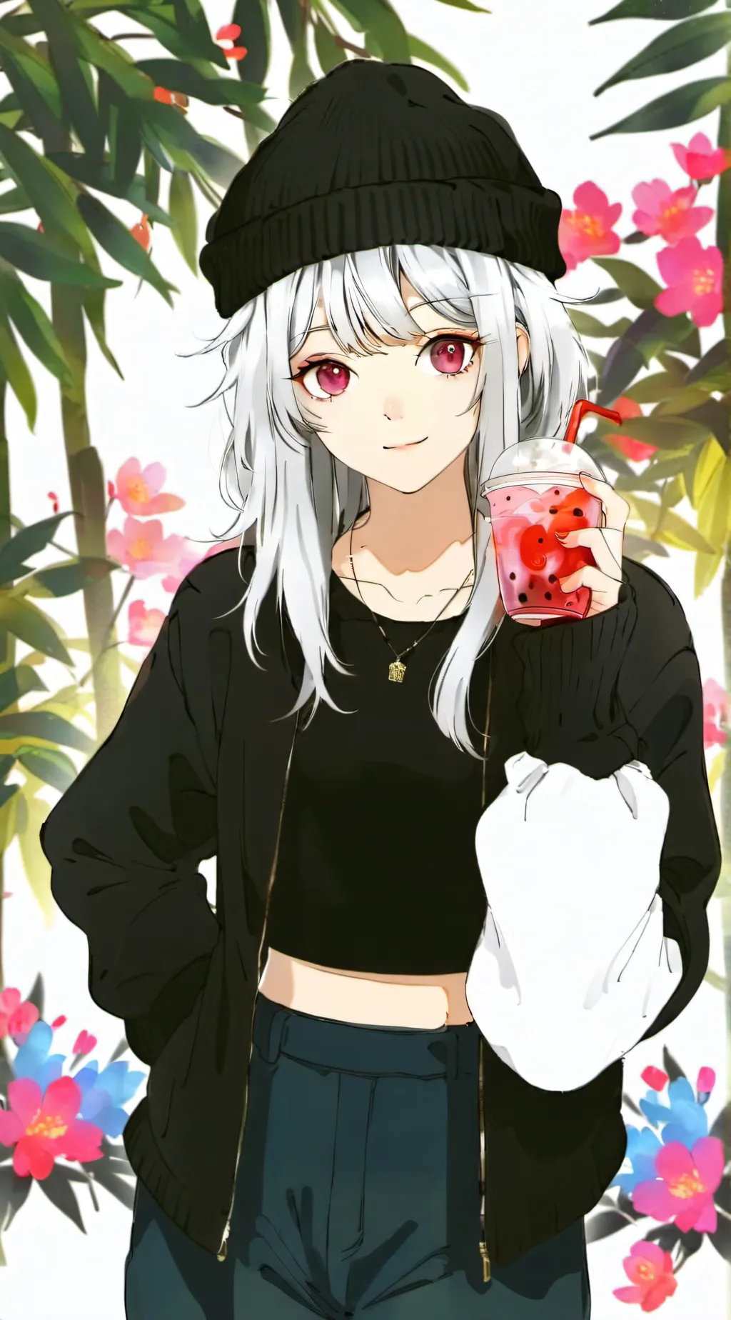 ai character: Mika background