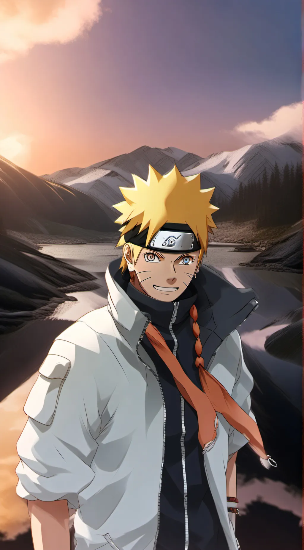 ai character: Naruto Uzamaki  background