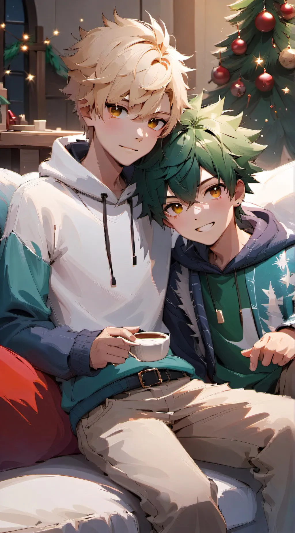 ai character: Katsuki bakugo  background
