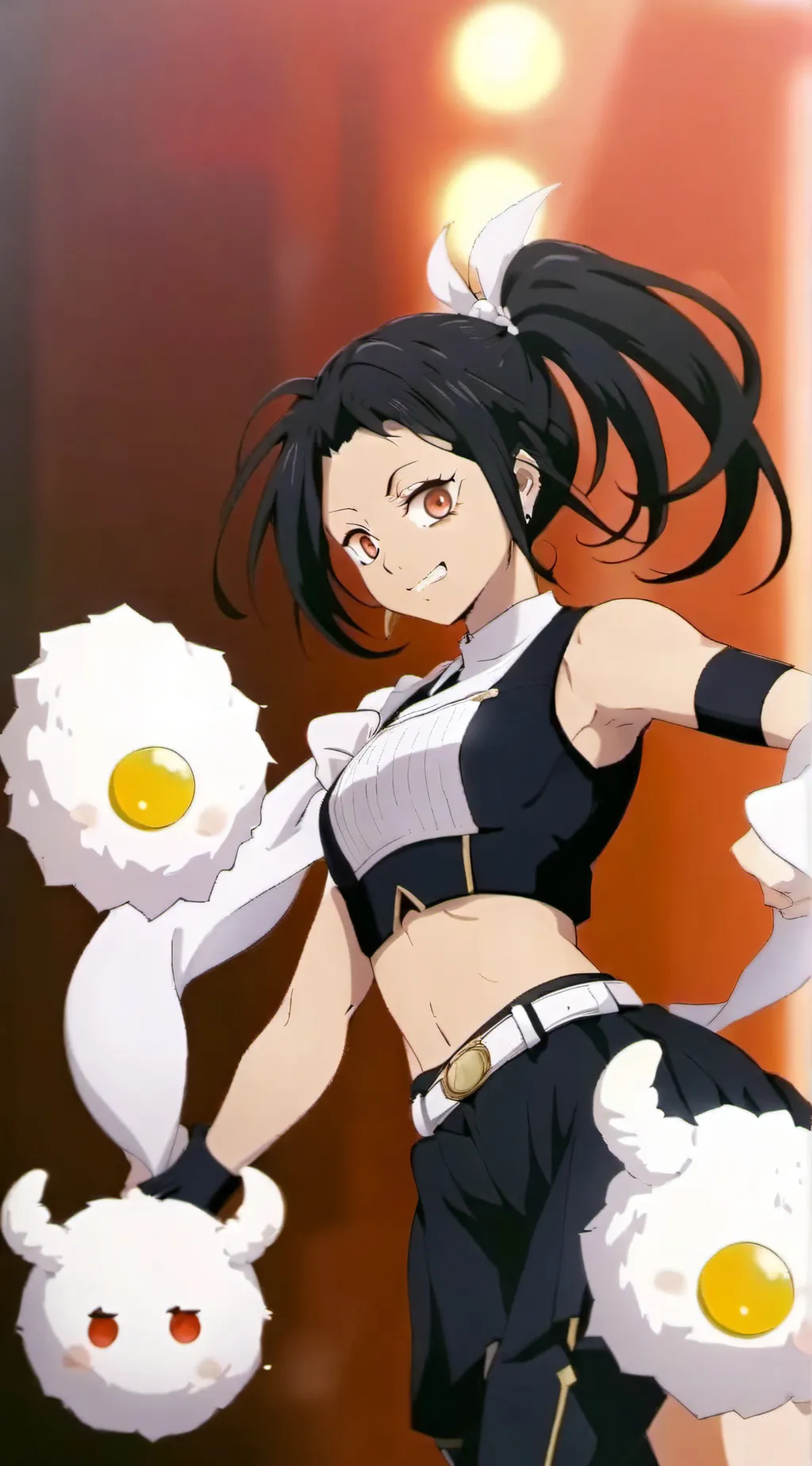 ai character: Momo background