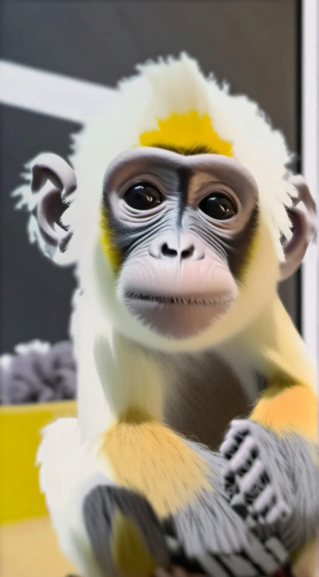 ai character: Purpur background