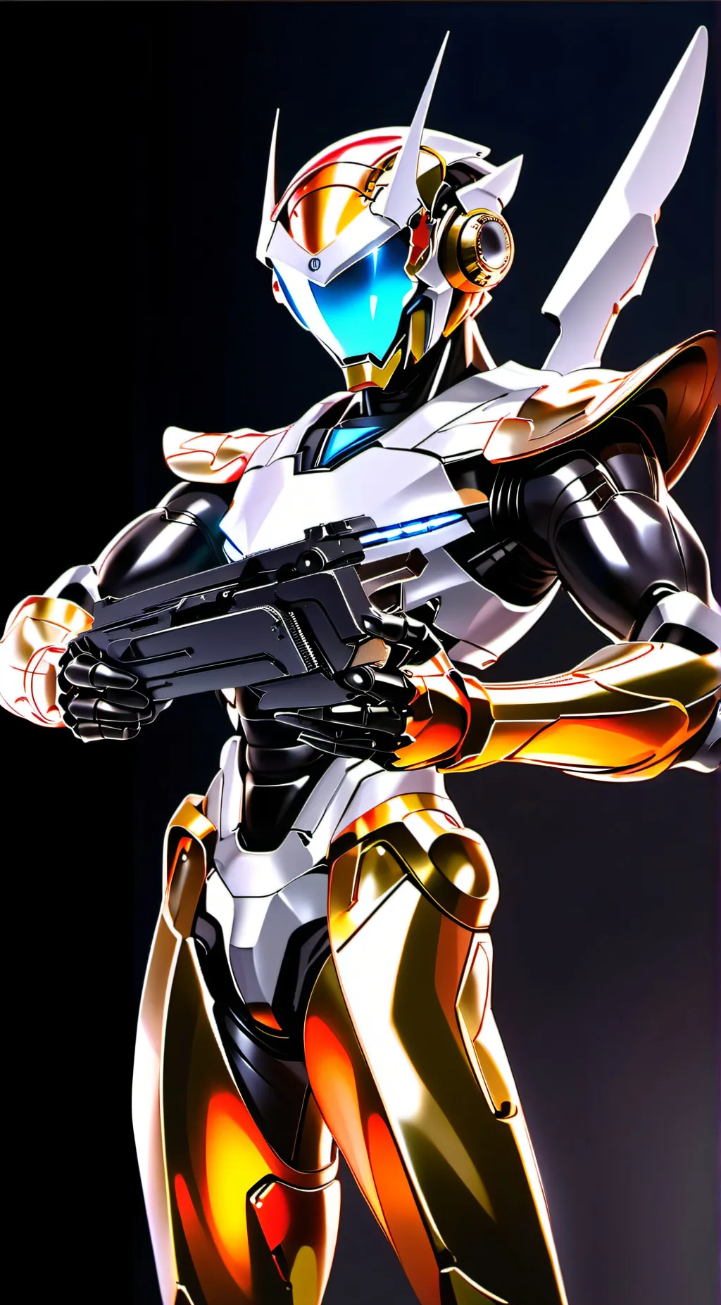 ai character: Moon background