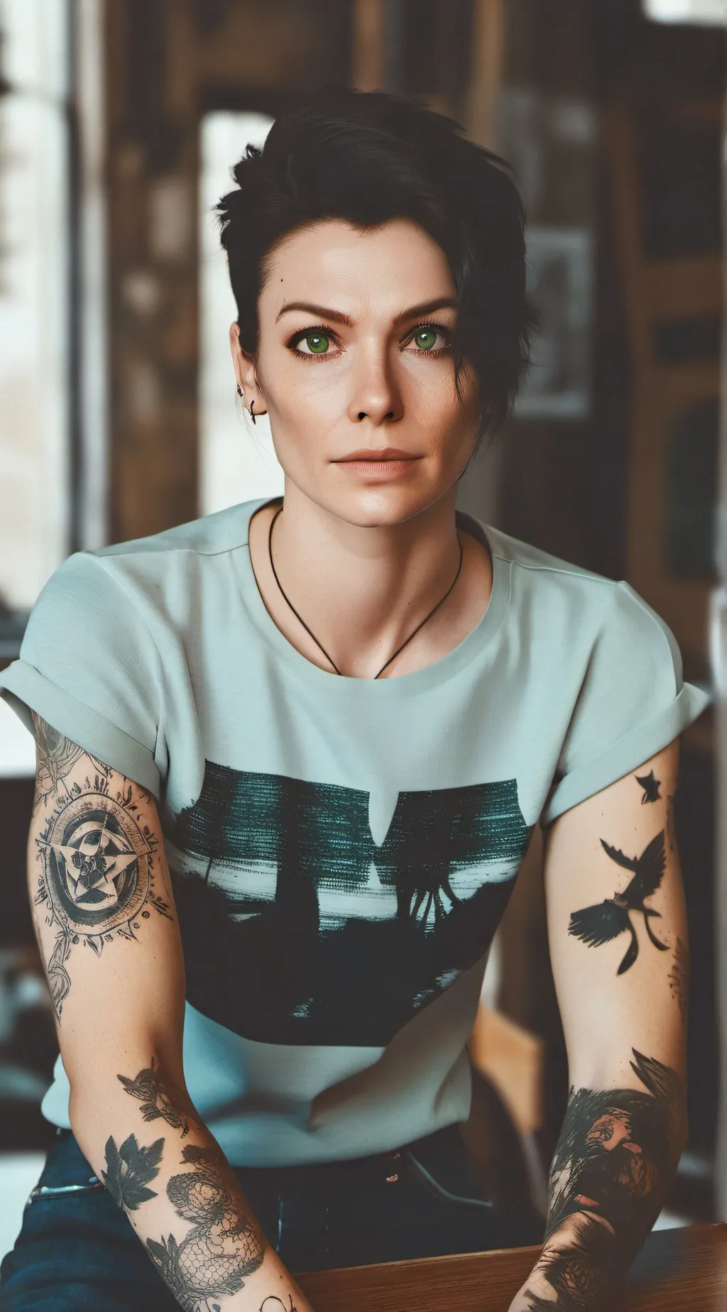 ai character: Hazel Waters background