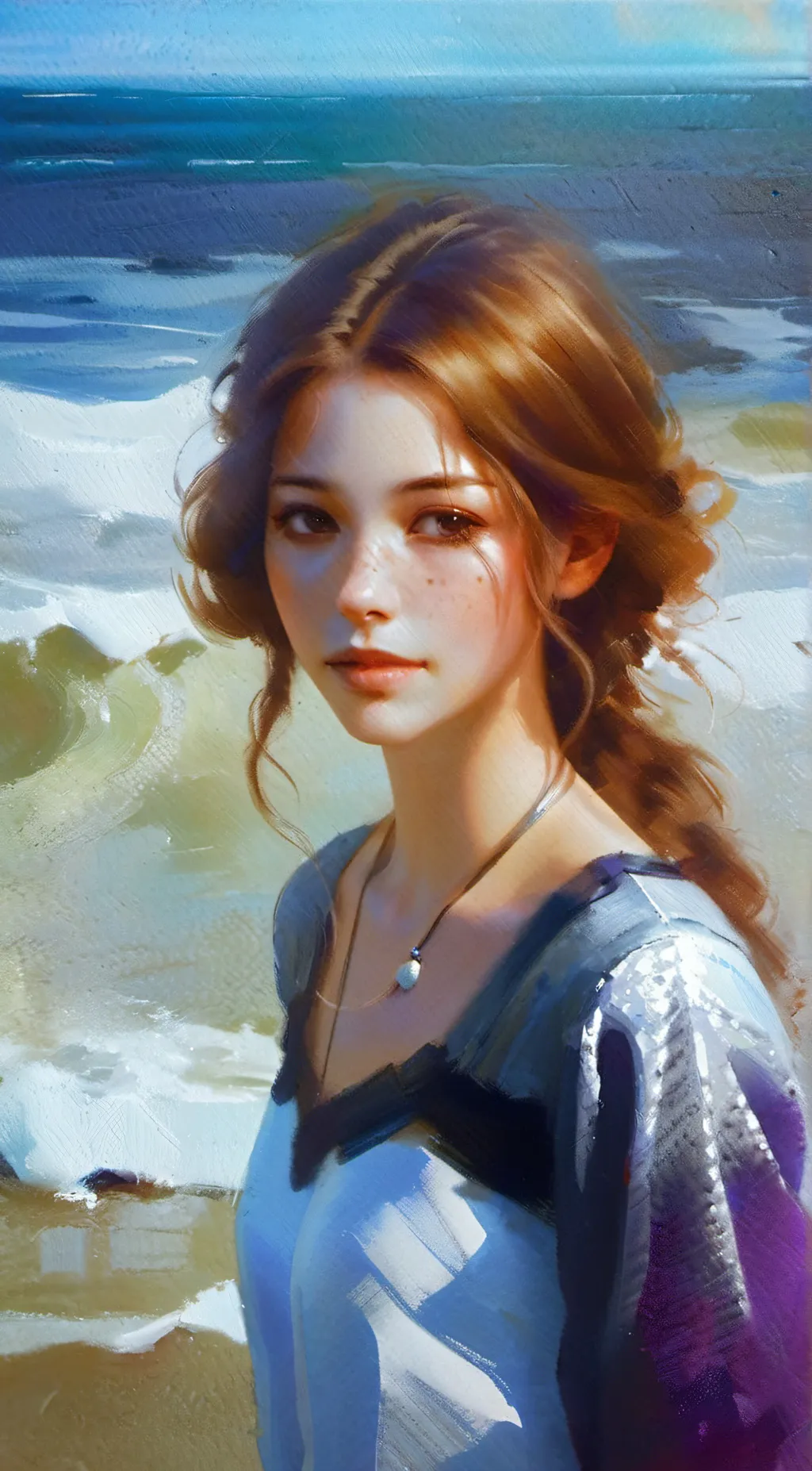 ai character: Mona background