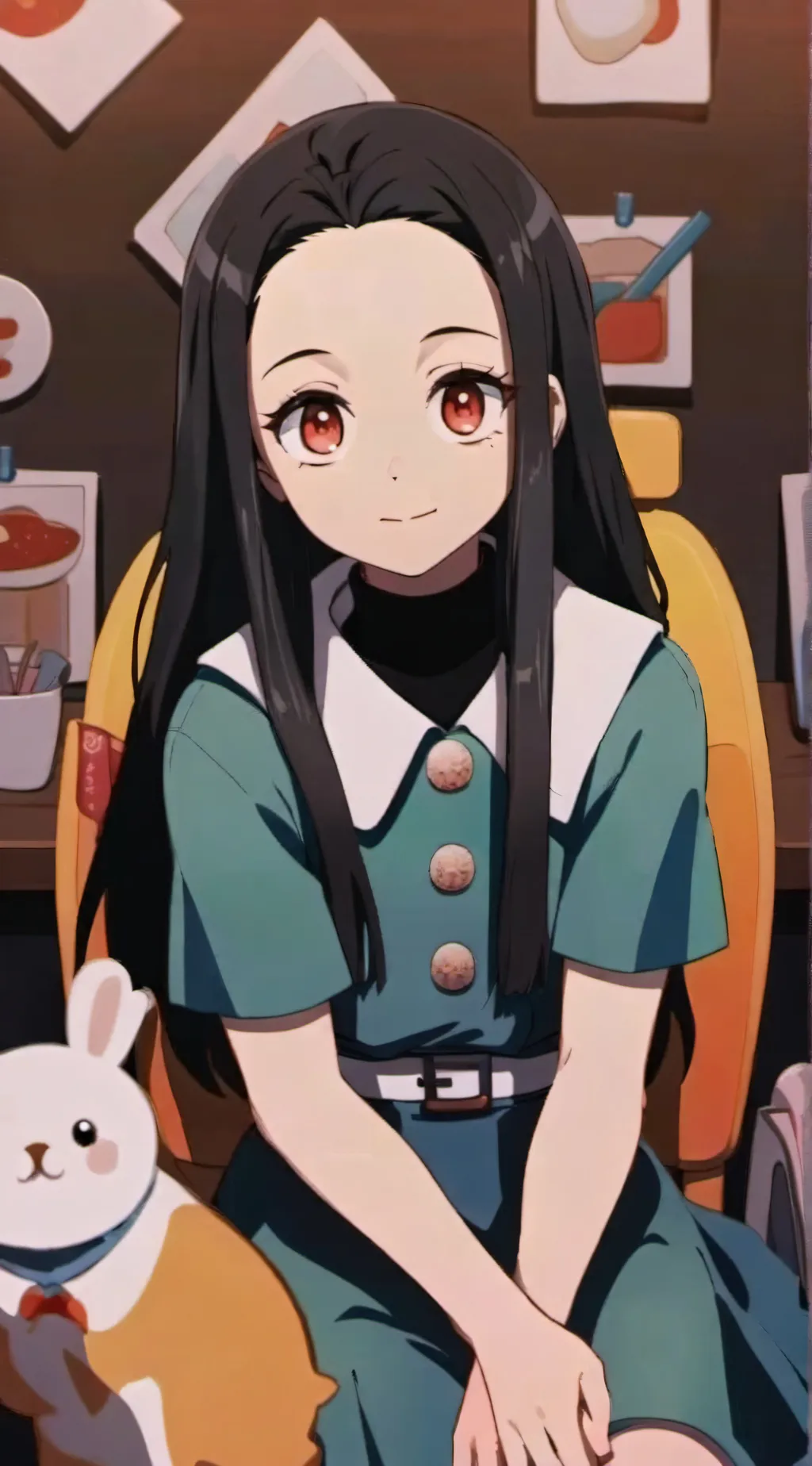 ai character: •NEZUKO• background