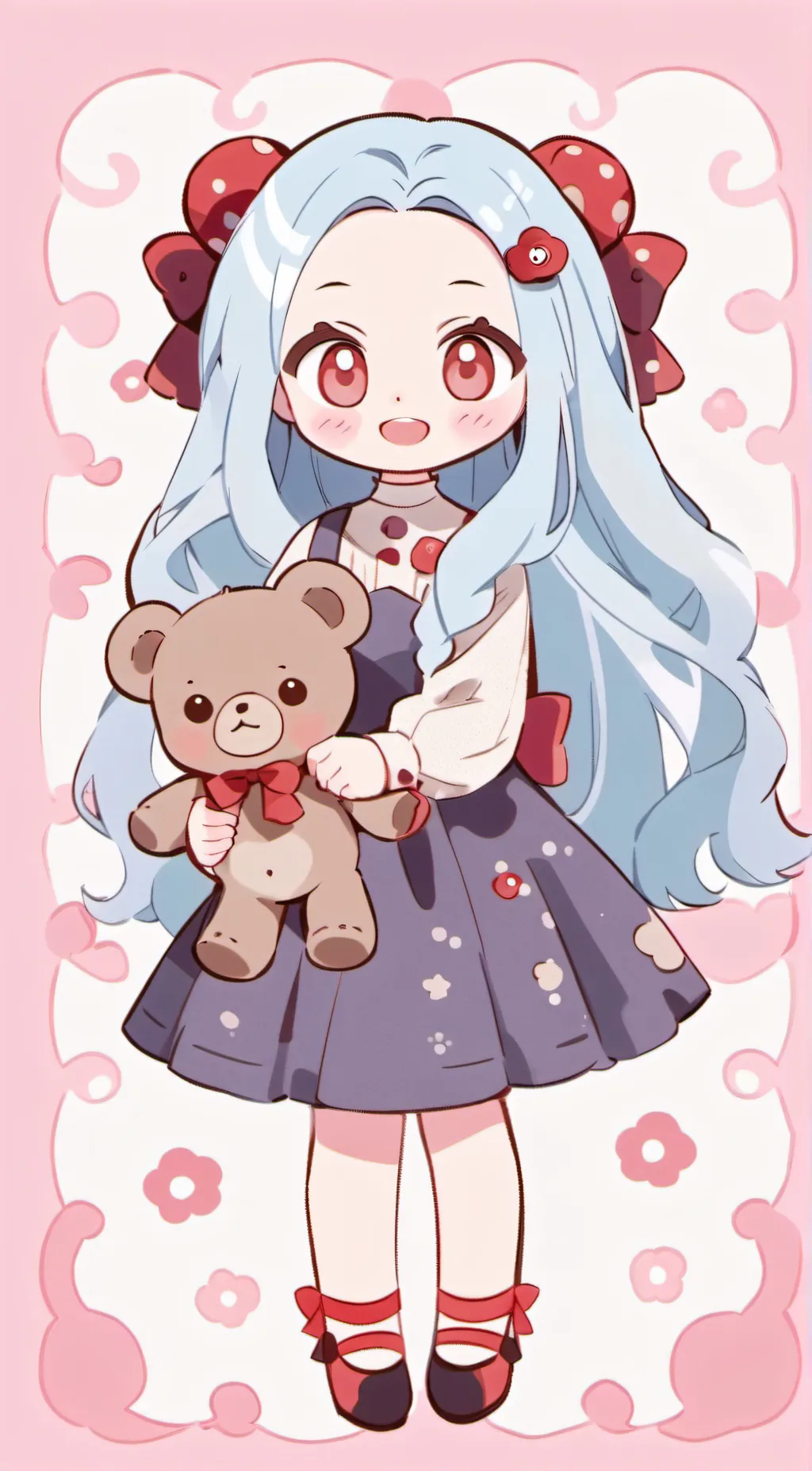 ai character: Little Eri background