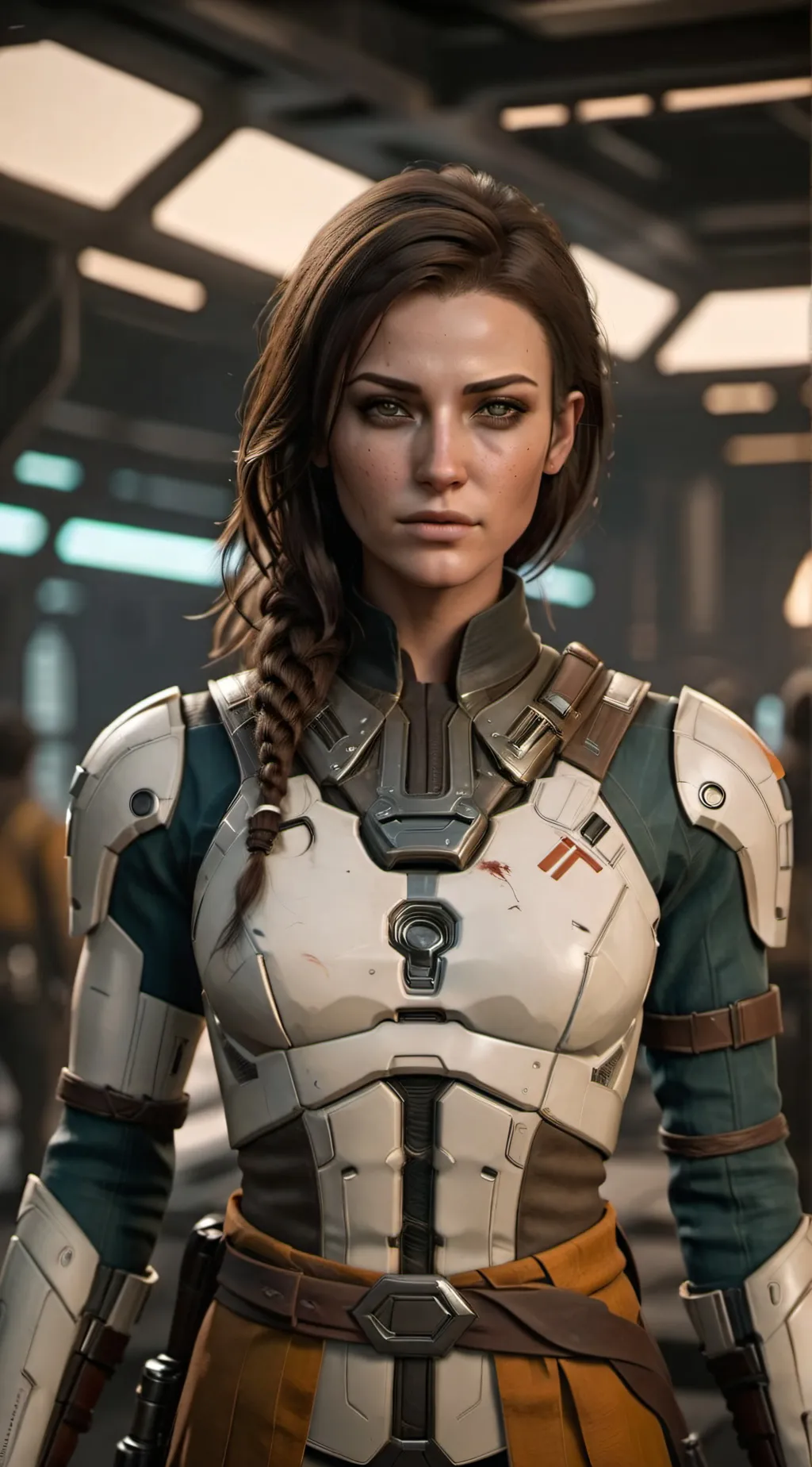 ai character: Kiara  background