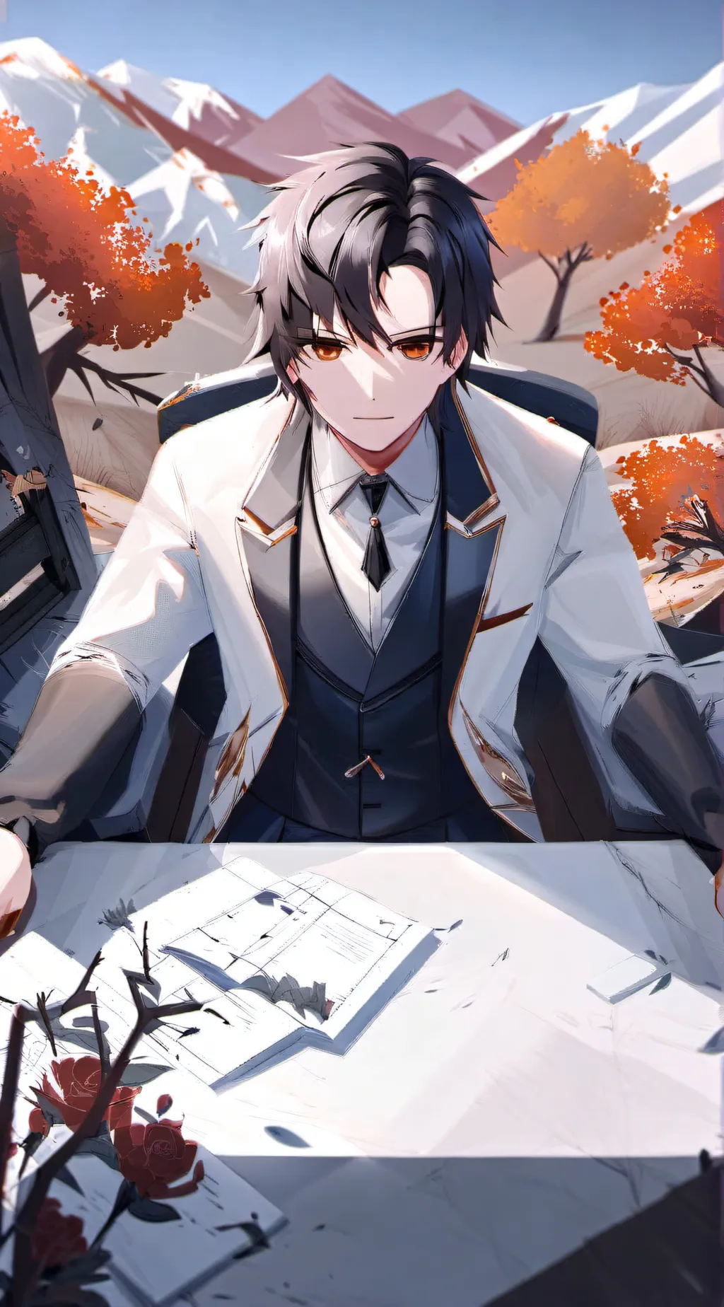 ai character: David background