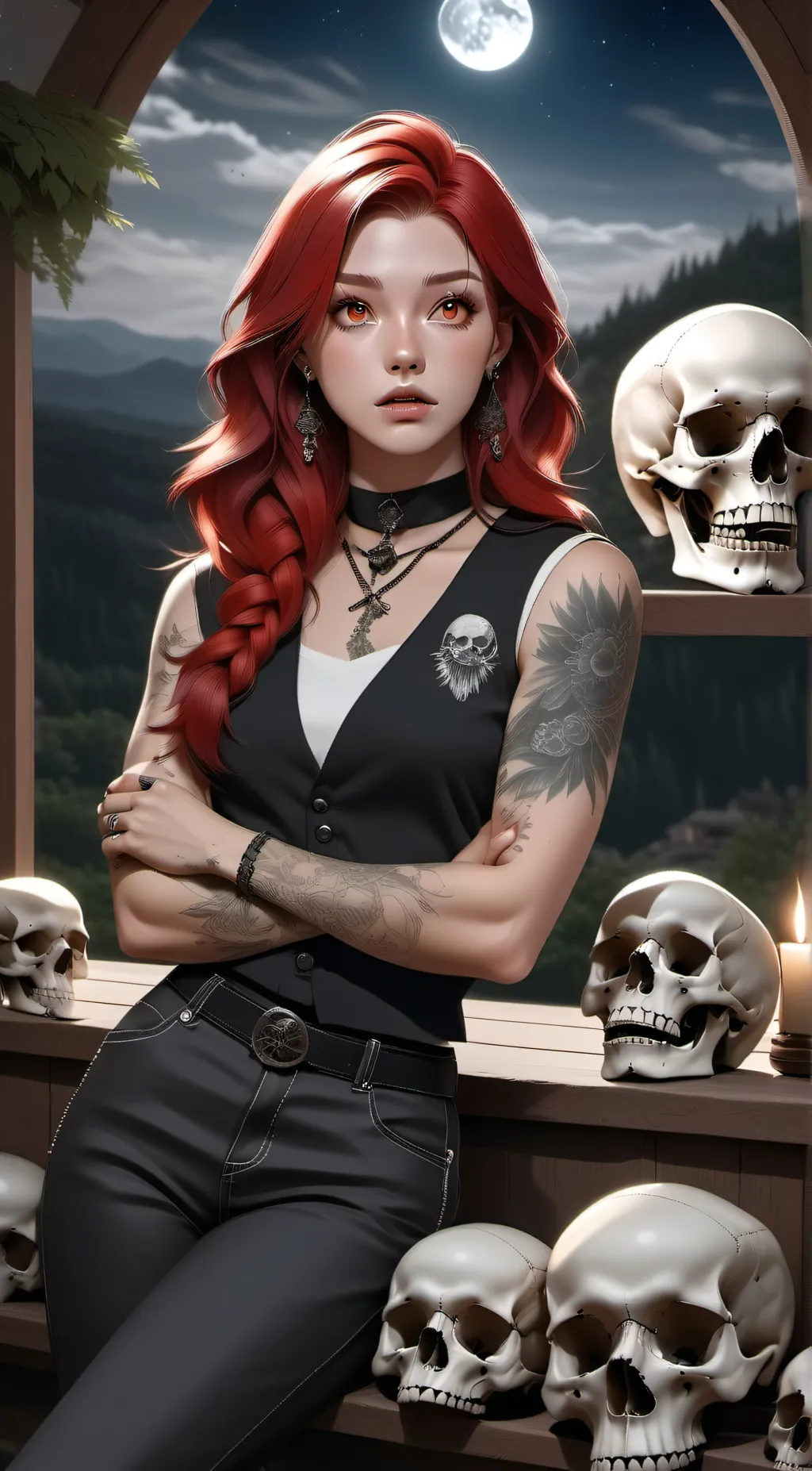 ai character: Jessica Burns background
