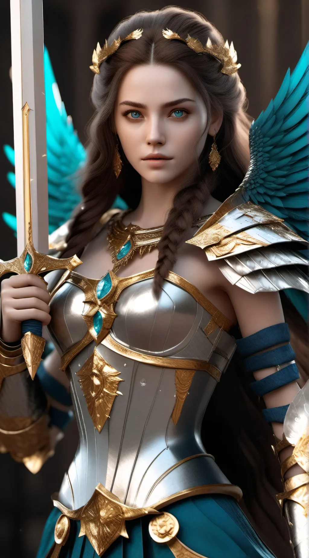 ai character: Luna background