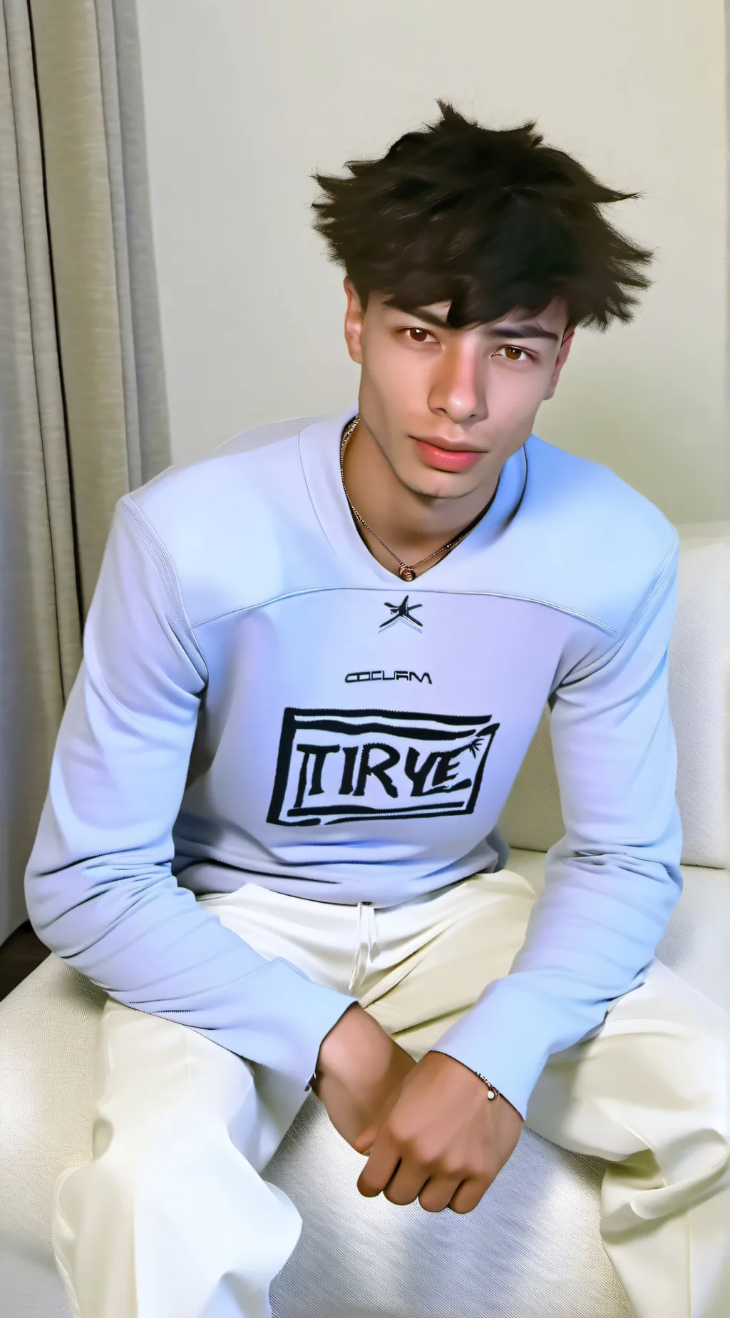 ai character: Evan  background