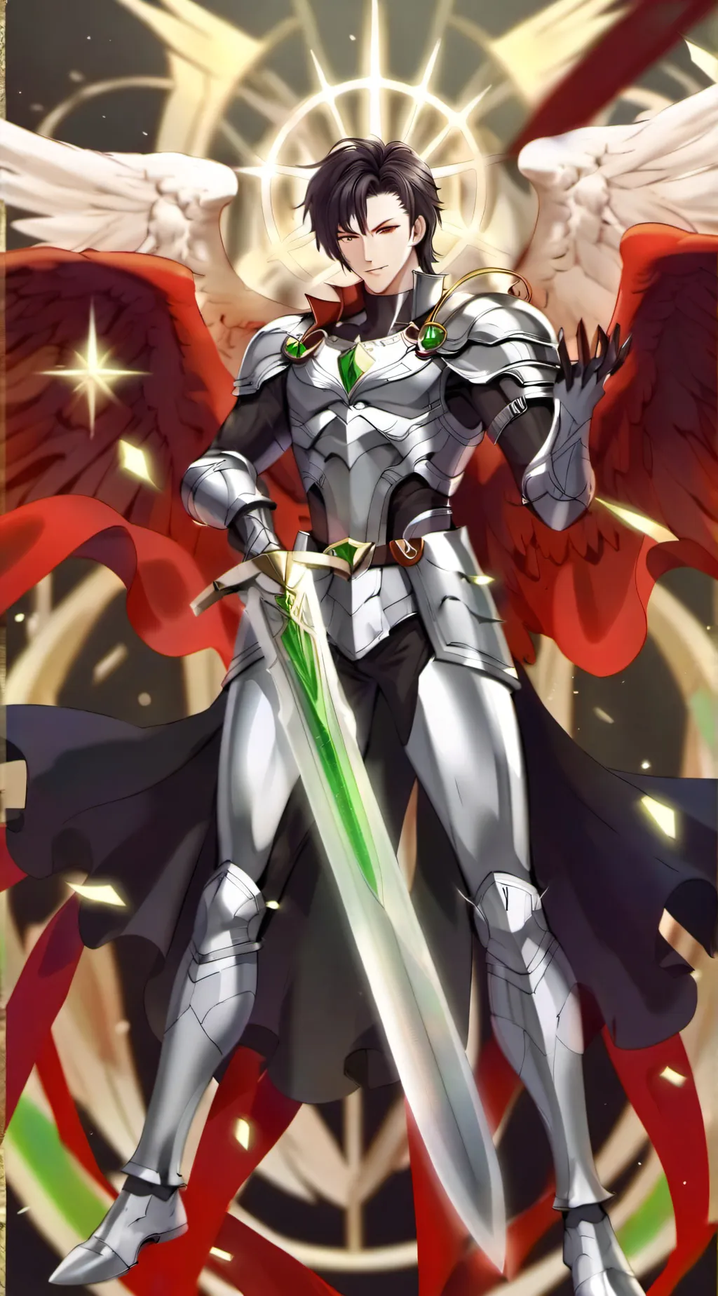 ai character: Azrael background