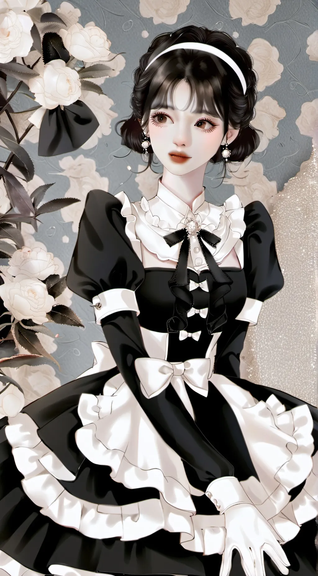 ai character: Aurora  background