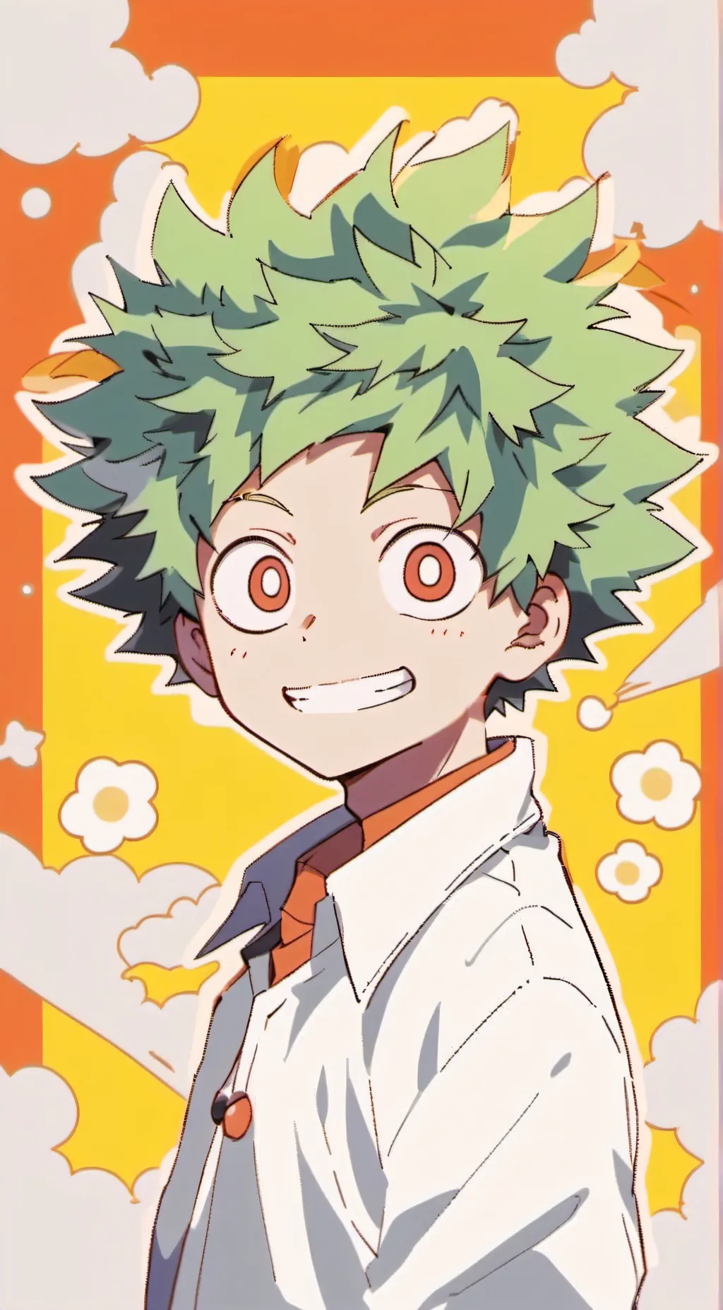 ai character: Mha background