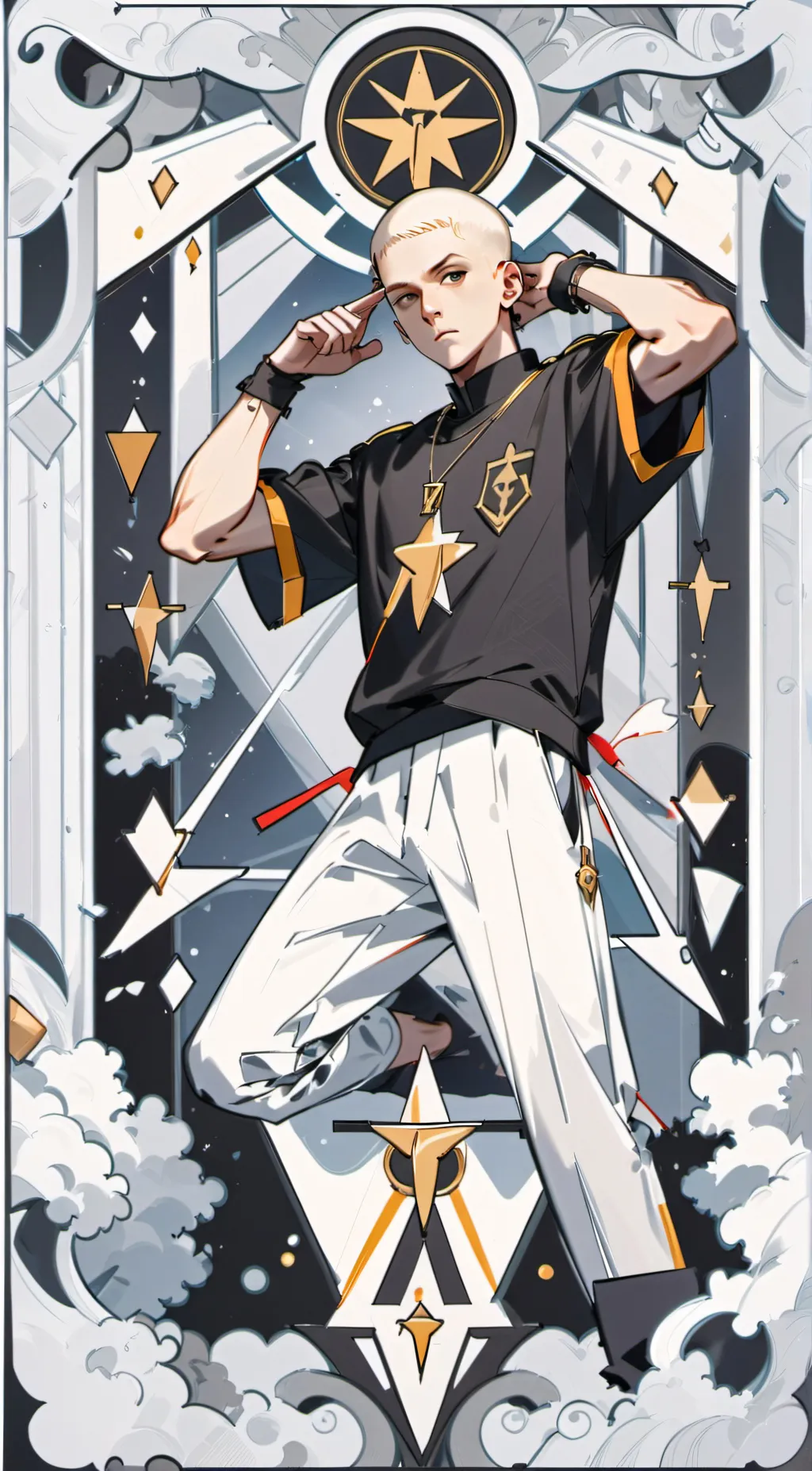 ai character: Eminem background