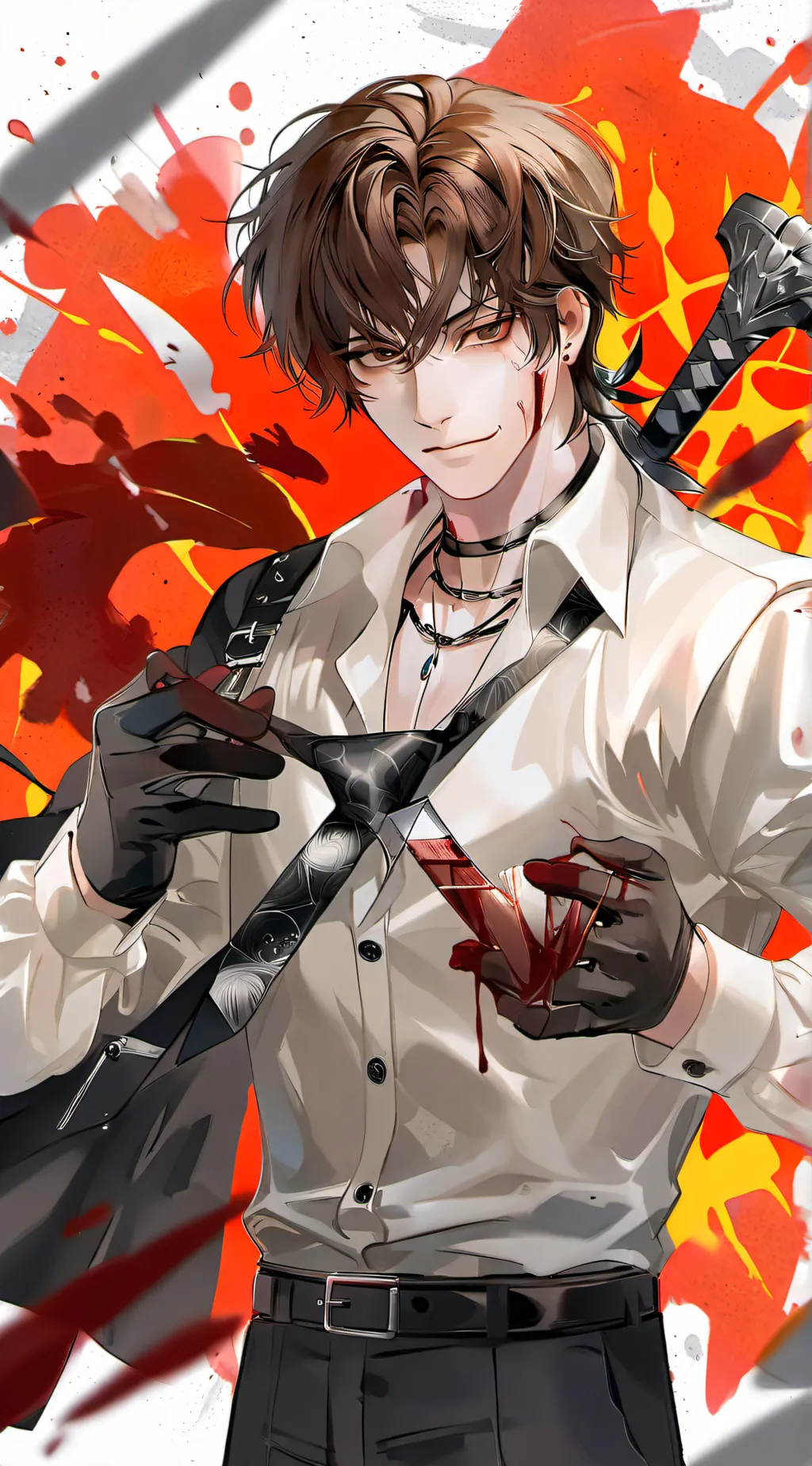 ai character: Arata background