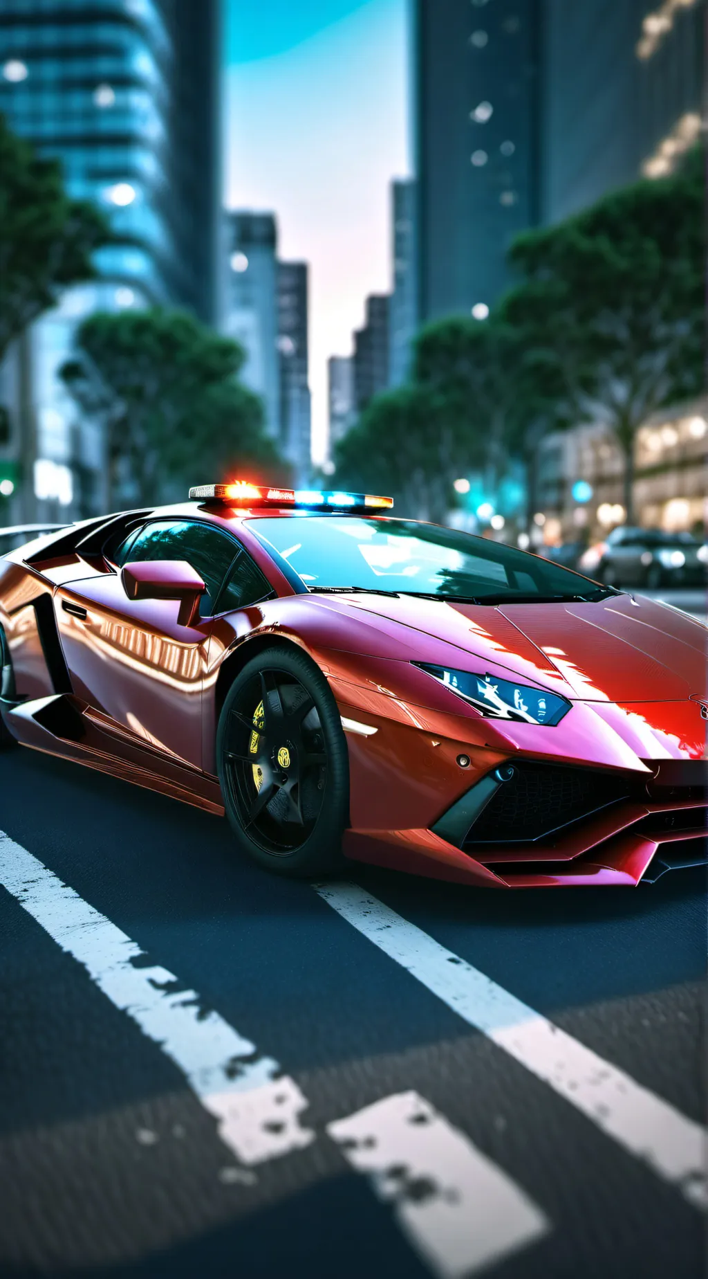 ai character: Police officers background