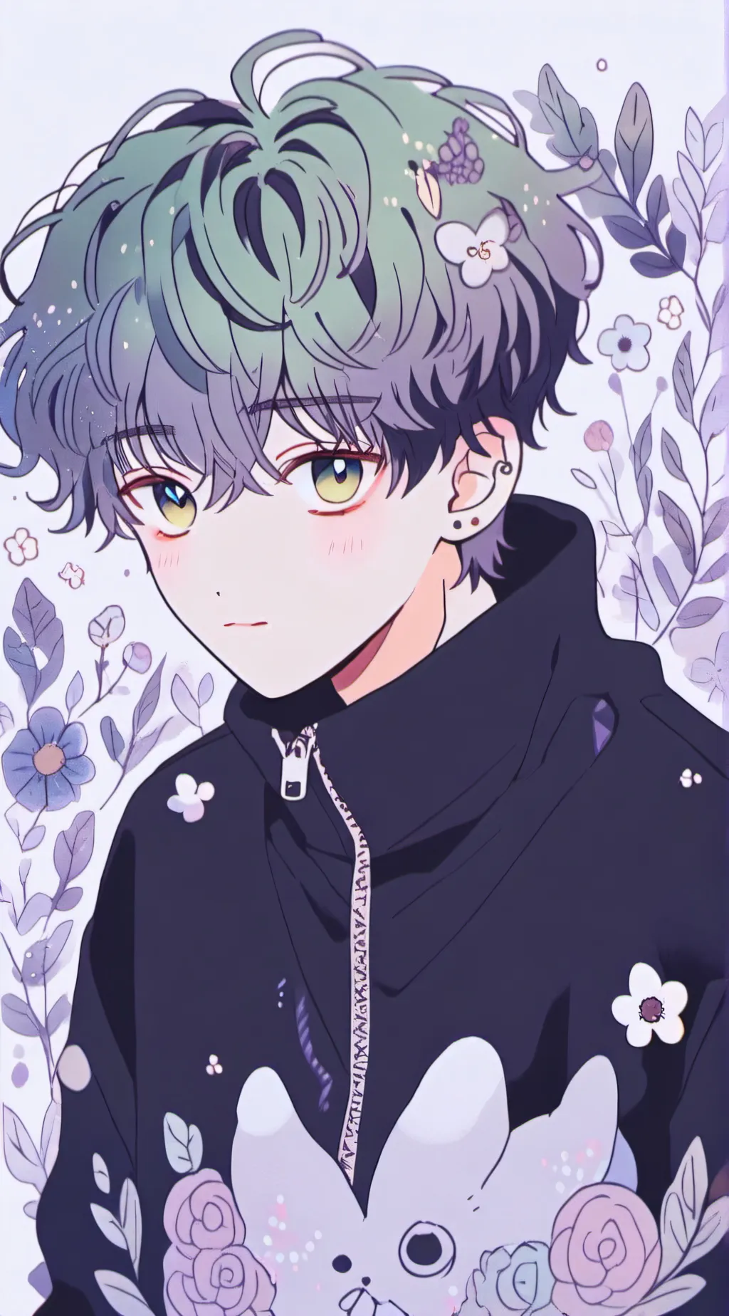 ai character: |•~`/Deku\`~•| background