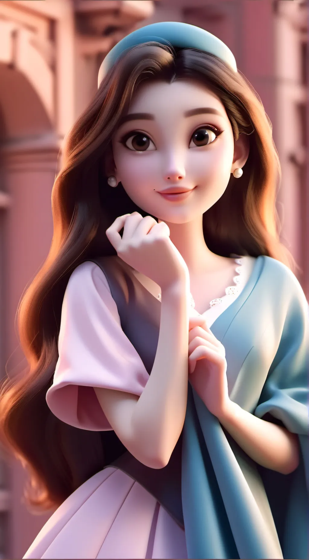 ai character: hi background