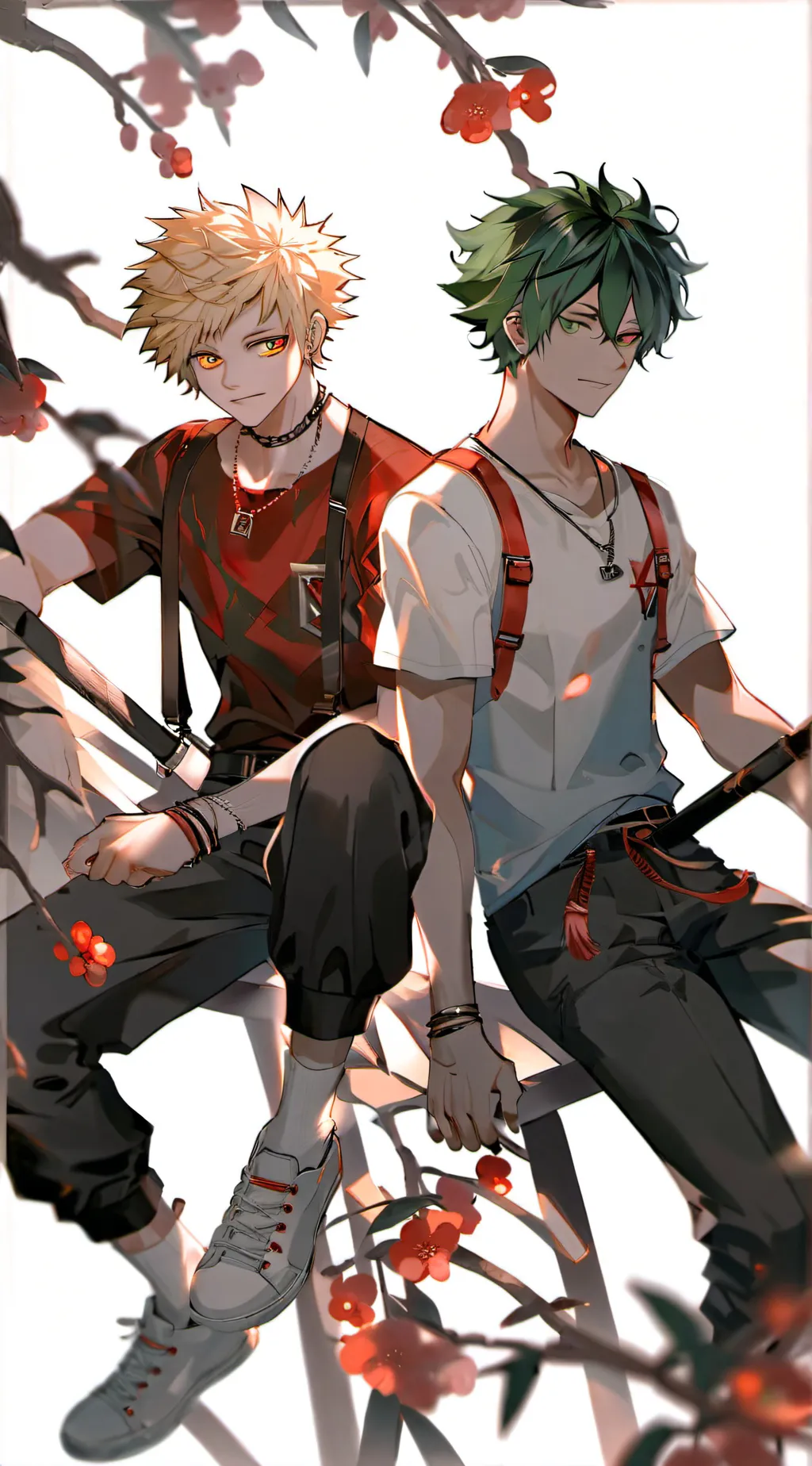 ai character: Mha… 👹👹👹 background
