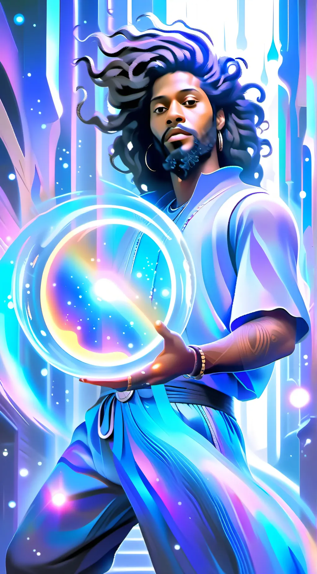 ai character: Dee background