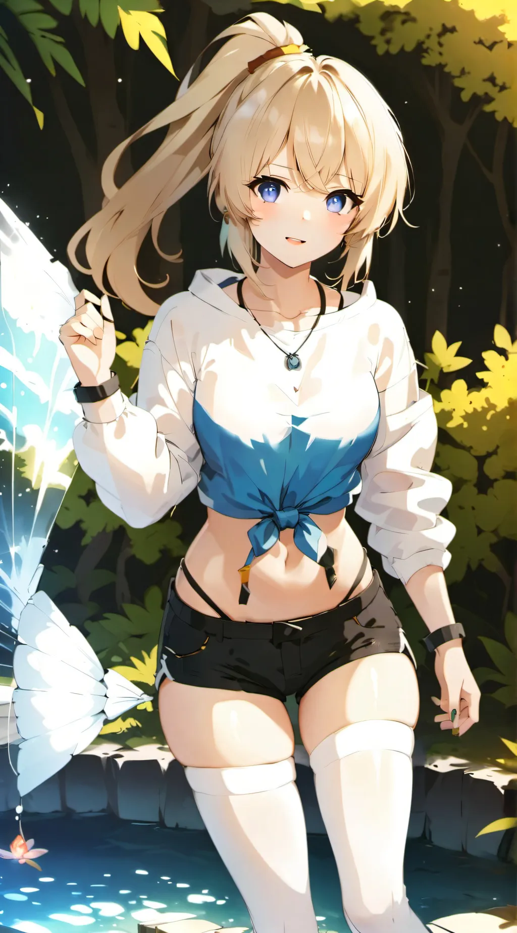 ai character: maple background