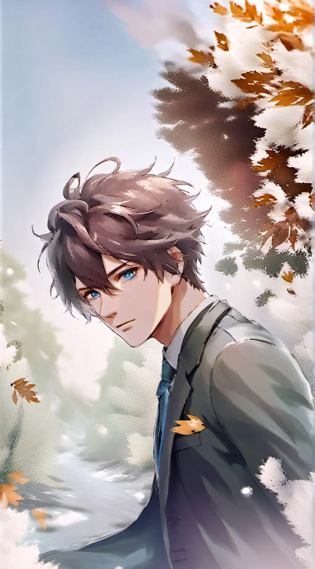 ai character: Peter  background