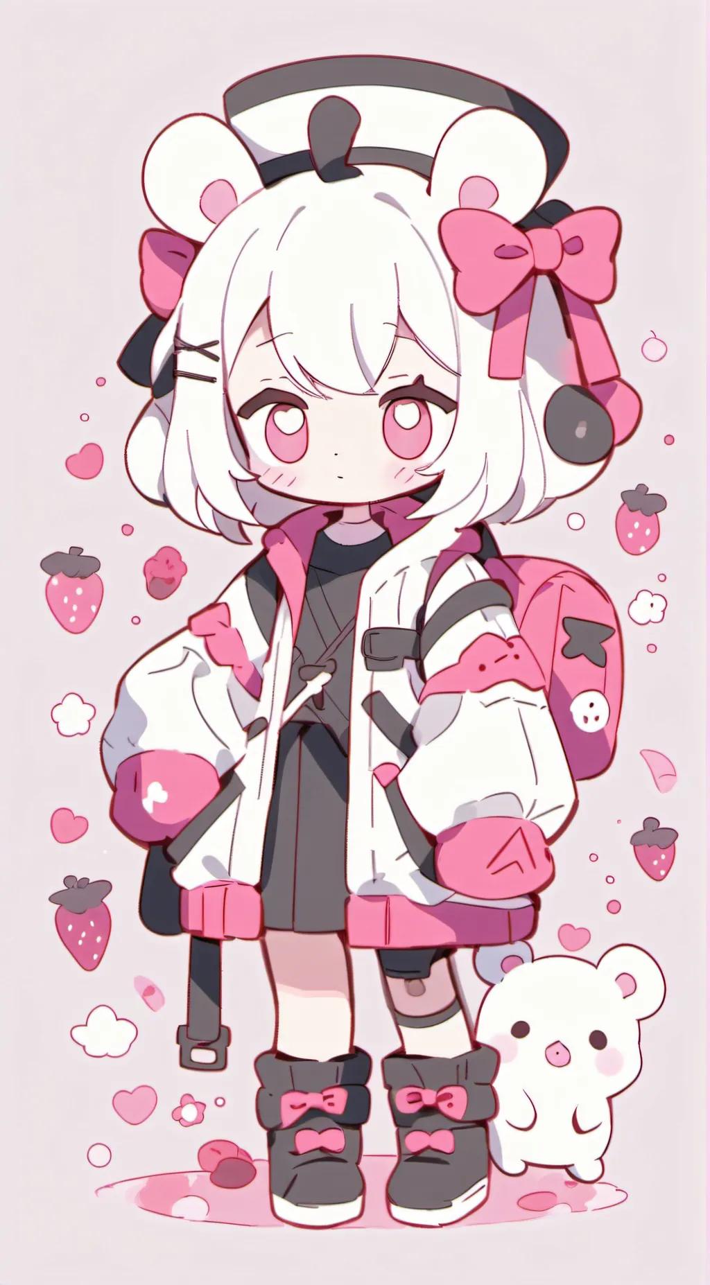 ai character: Rejected critters background