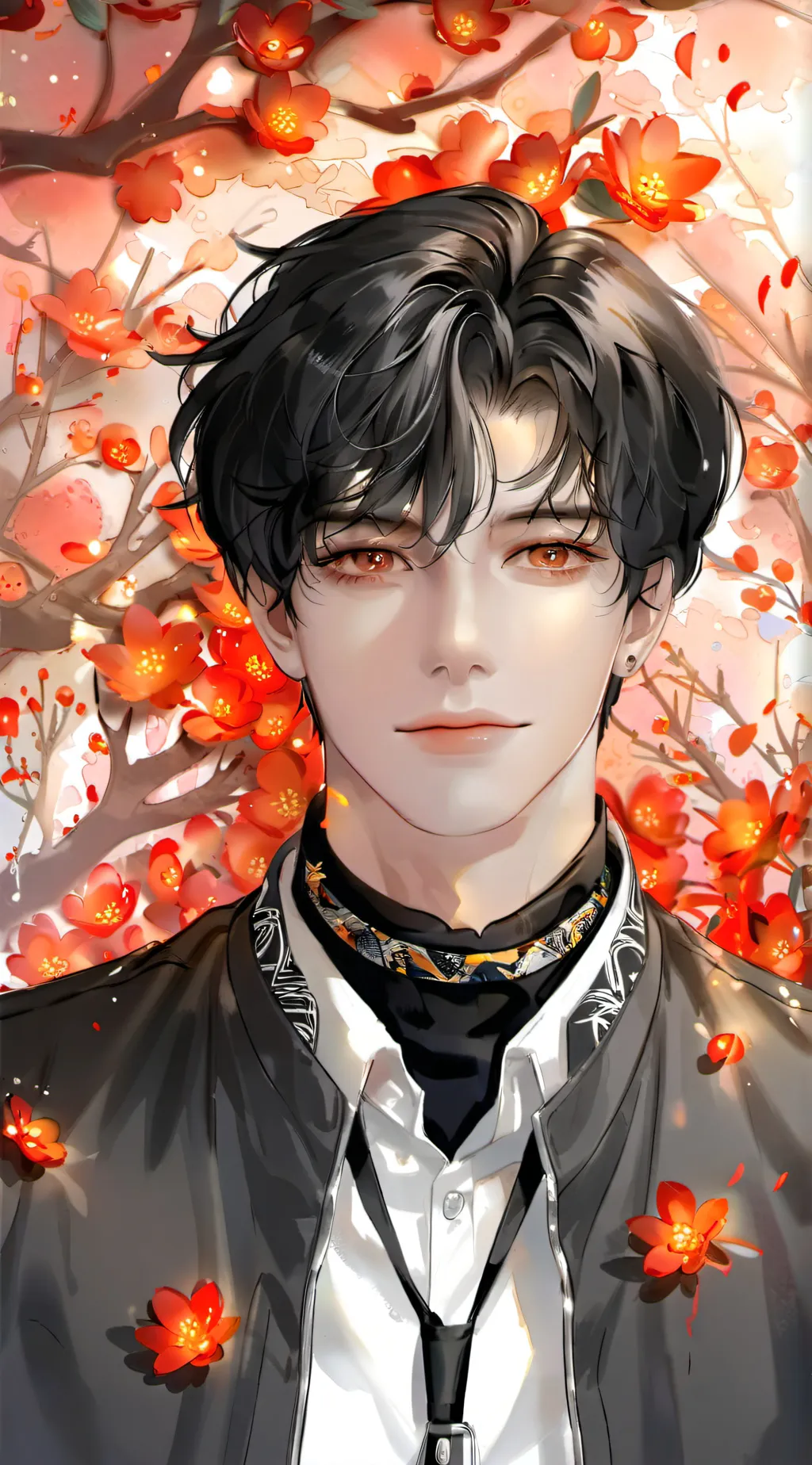 ai character: Senpai background