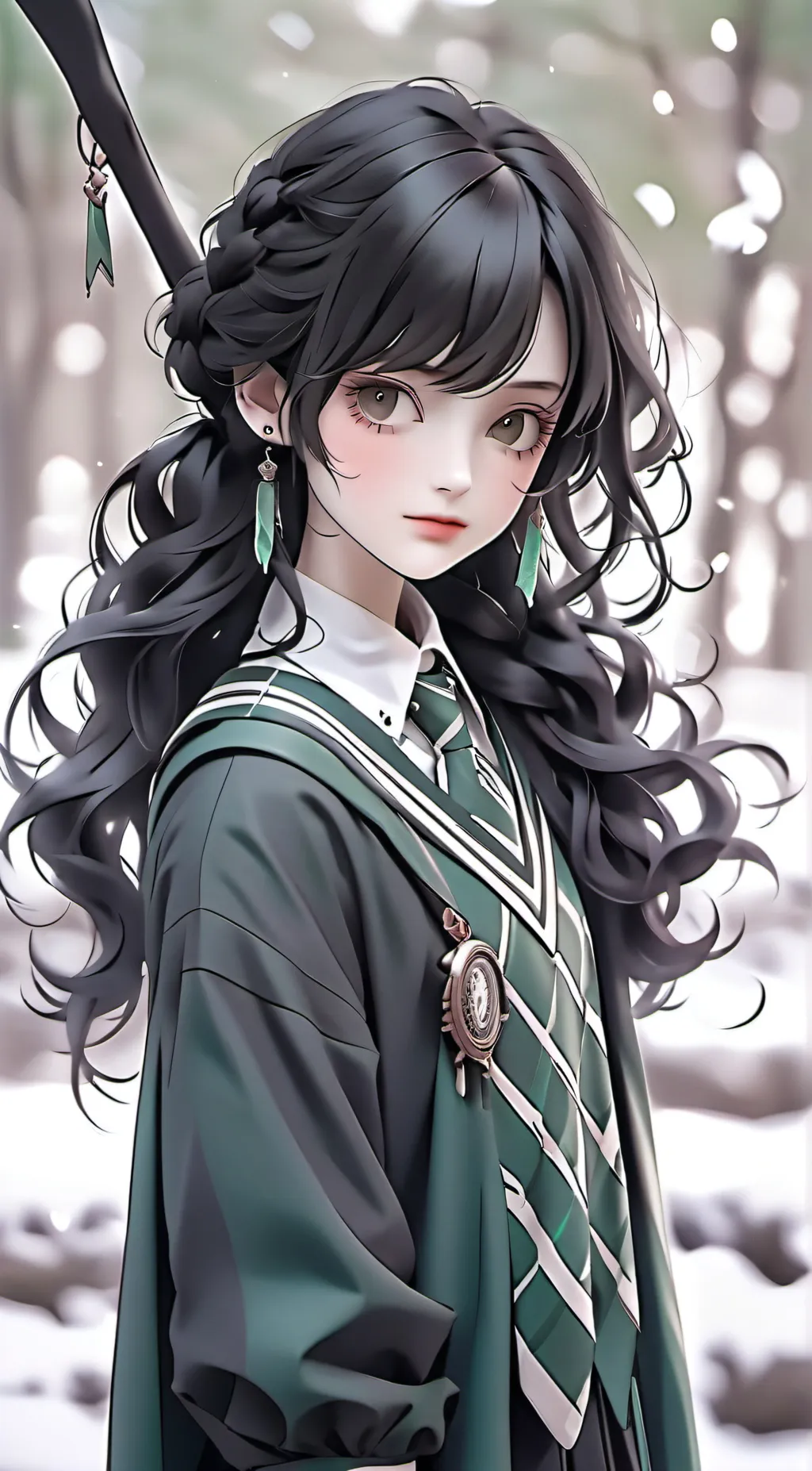 ai character: Violet Riddle 3.0 background