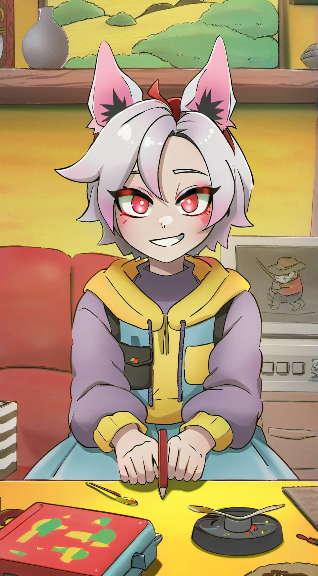 ai character: lonna background