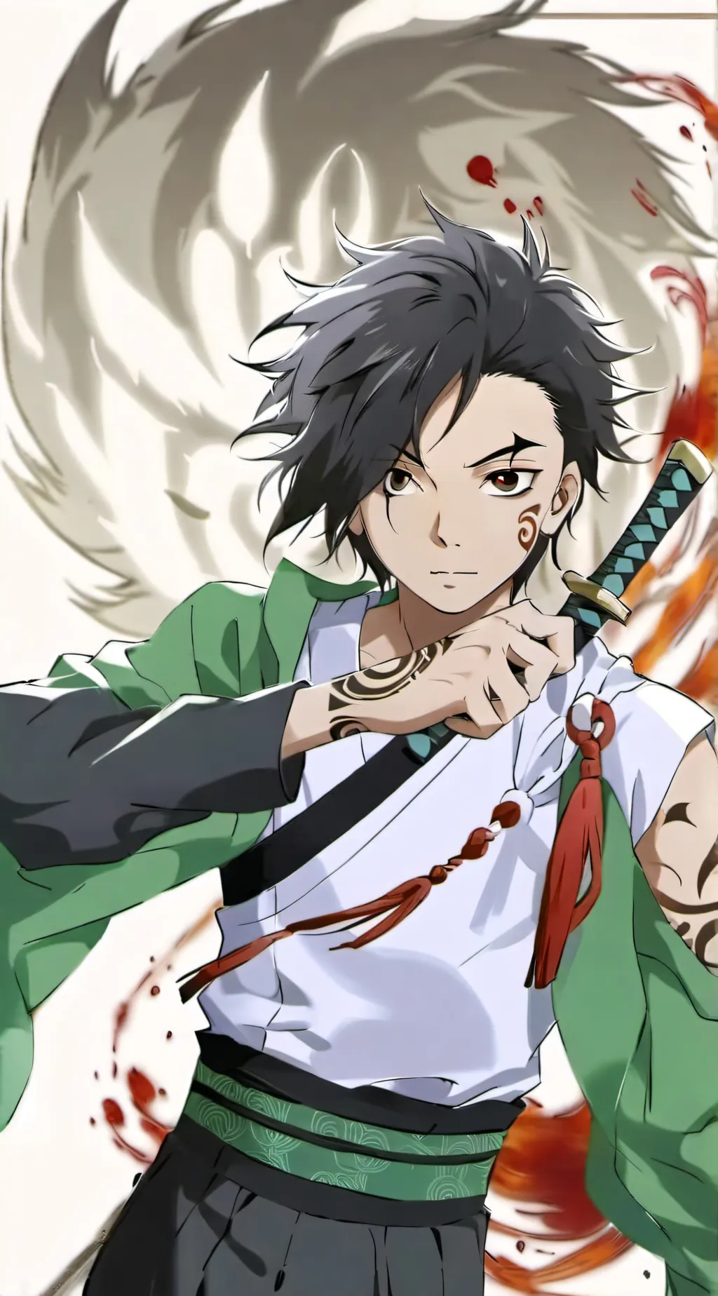 ai character: Kane Uchiha (jp🇯🇵) background