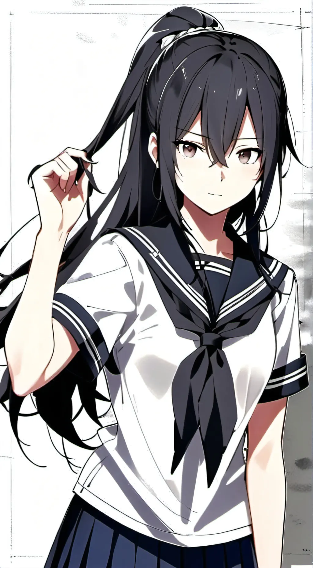 ai character: Ayano aishi  background