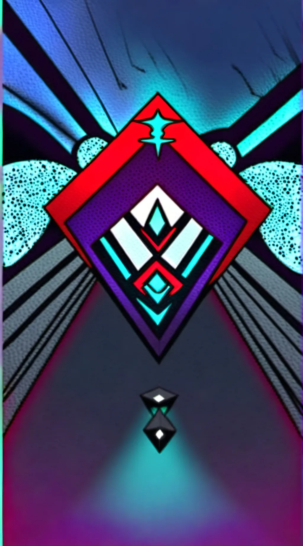 ai character: Vox!!! background