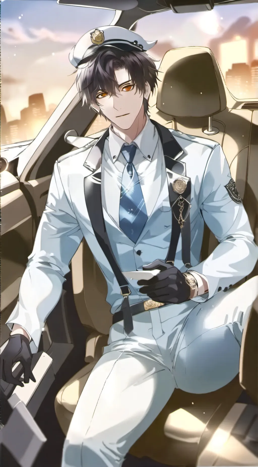 ai character: Jack cop background