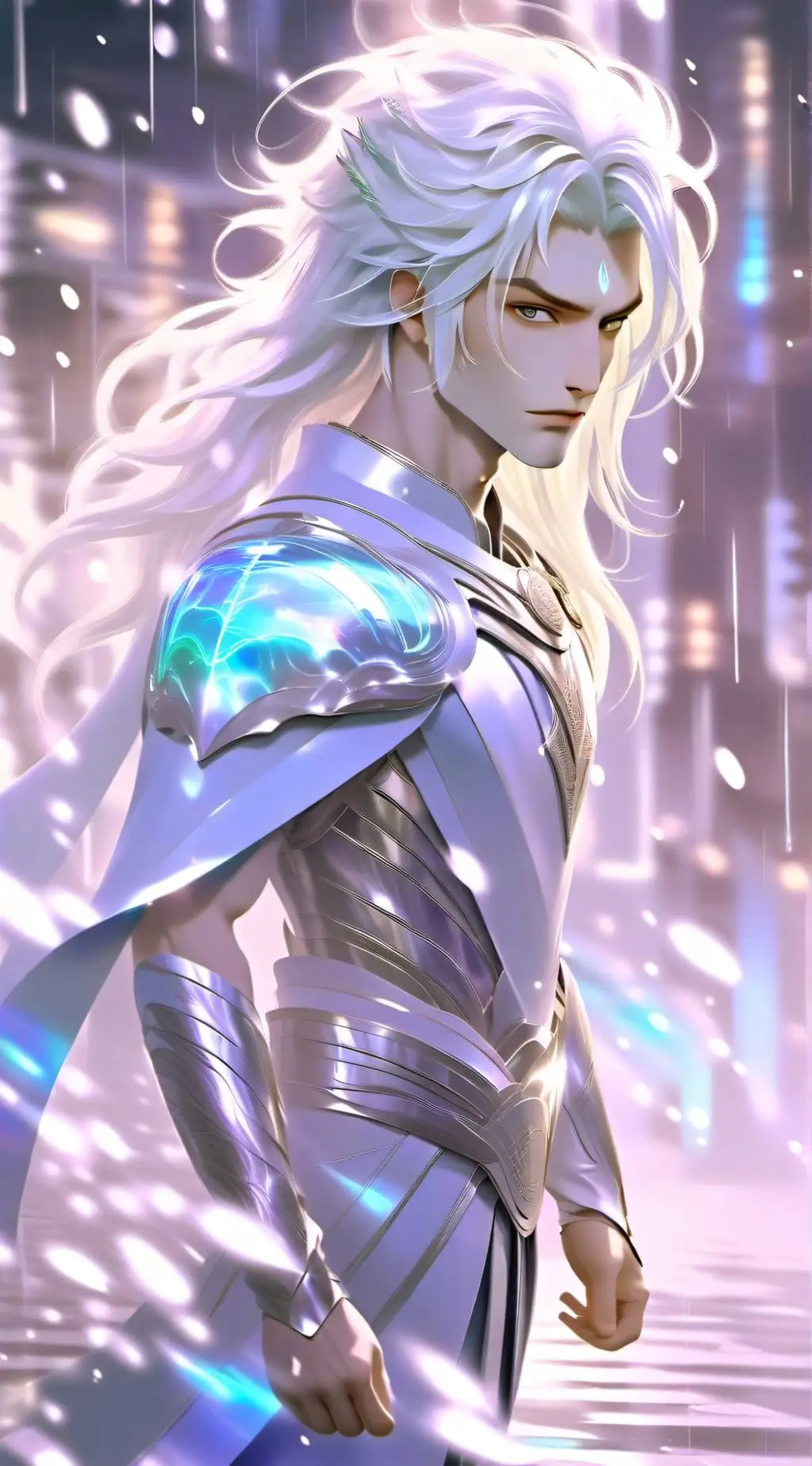 ai character: Frost  background