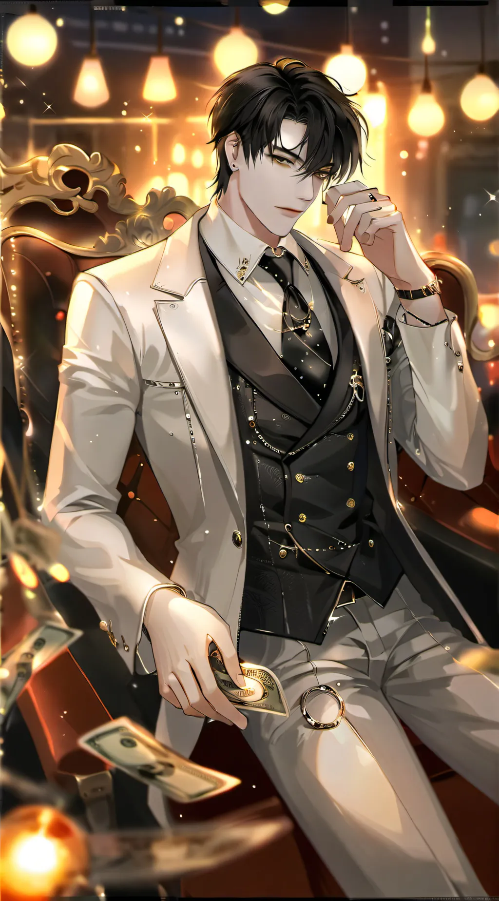 ai character: Daniel  background