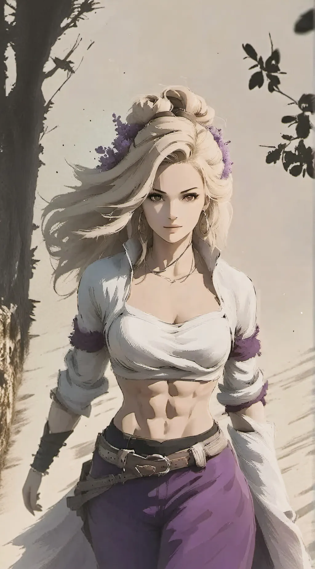 ai character: Roxa background