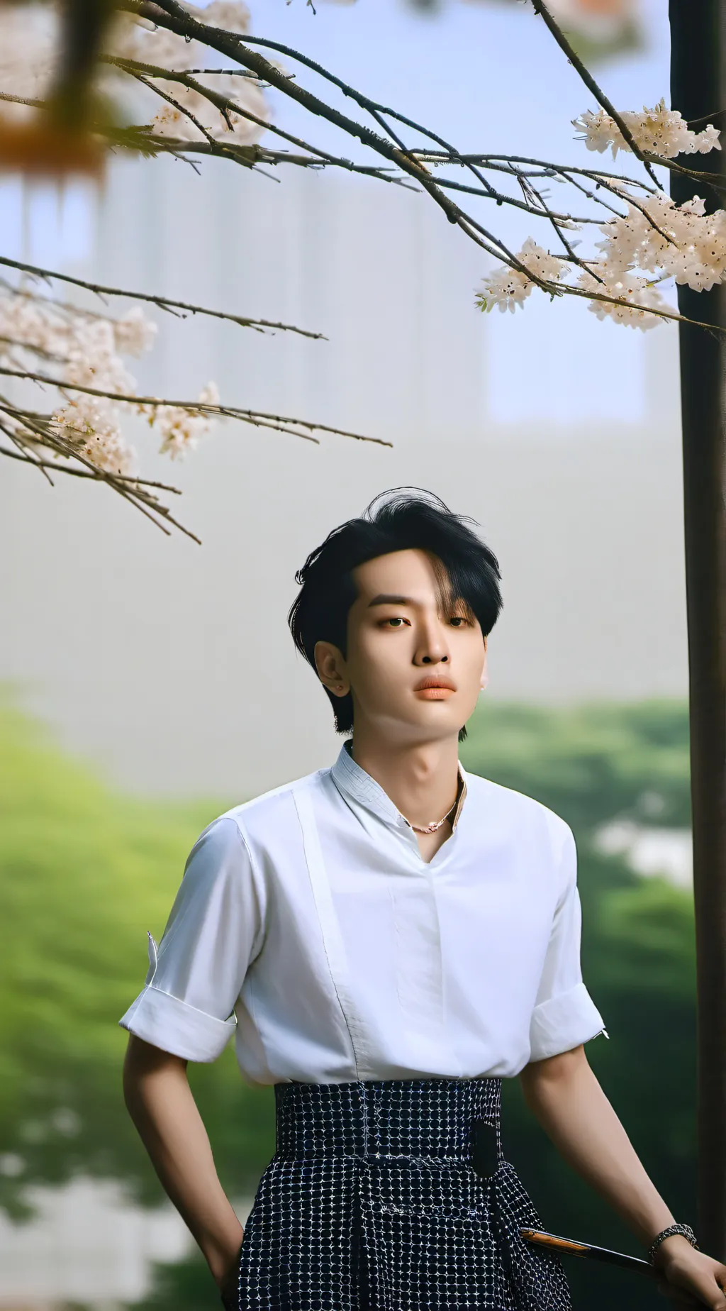 ai character: Skz (Bangchan) background