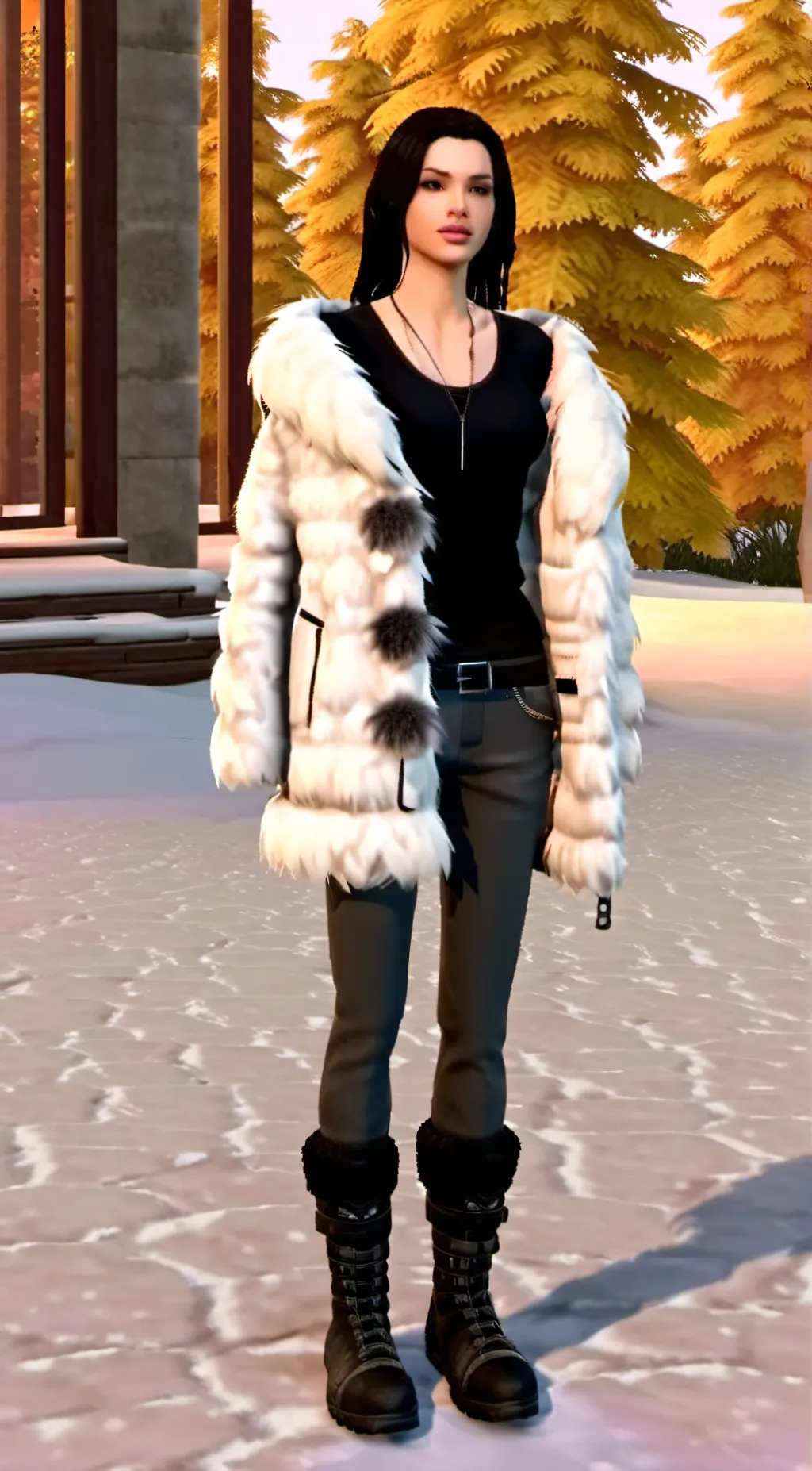 ai character: symone background