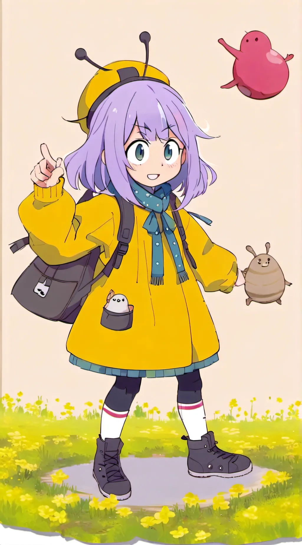 ai character: Snailchan background