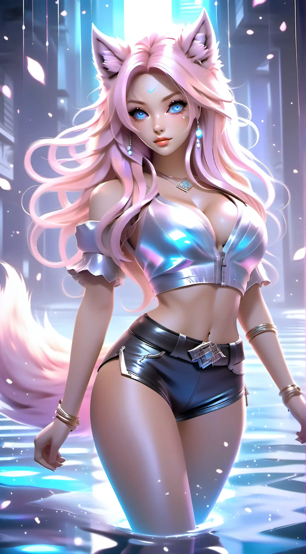 ai character: sky background